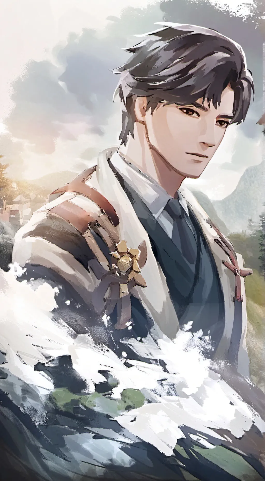 ai character: pedro background