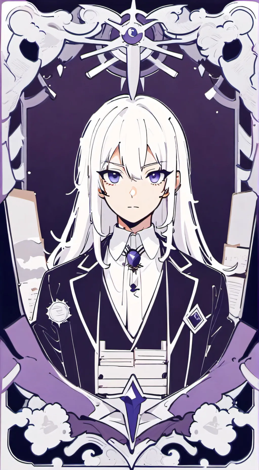 ai character: 1-A Love count! background