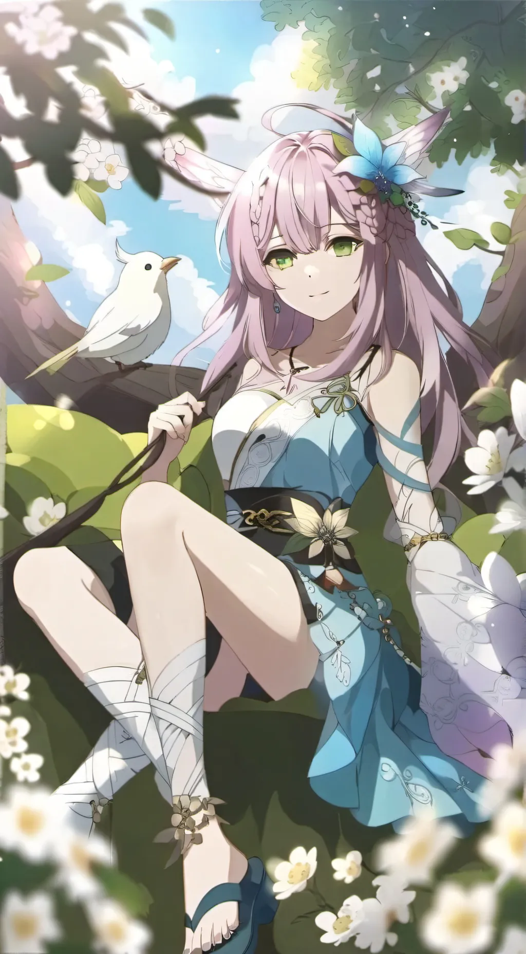 ai character: Sarah background