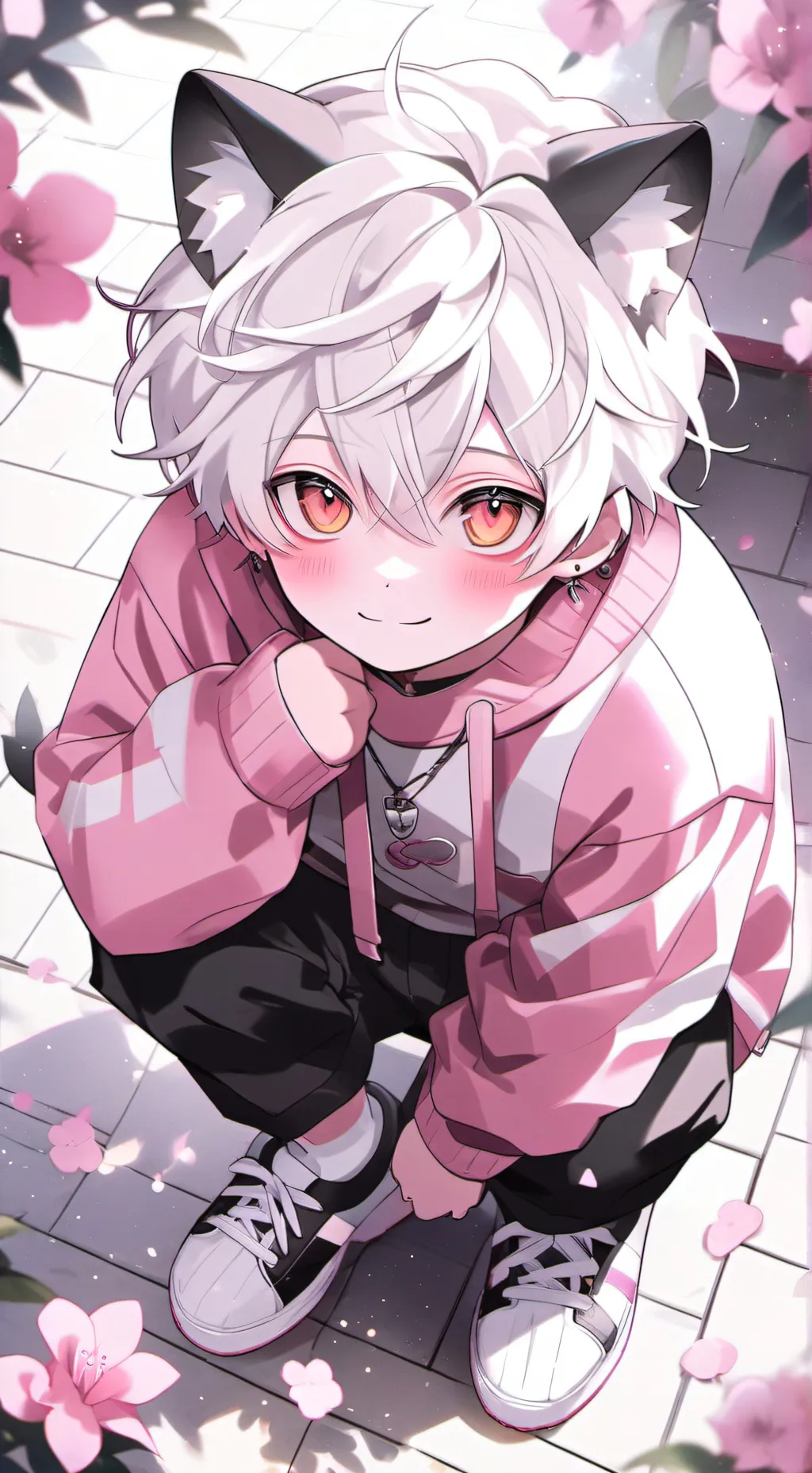 ai character: GAY background
