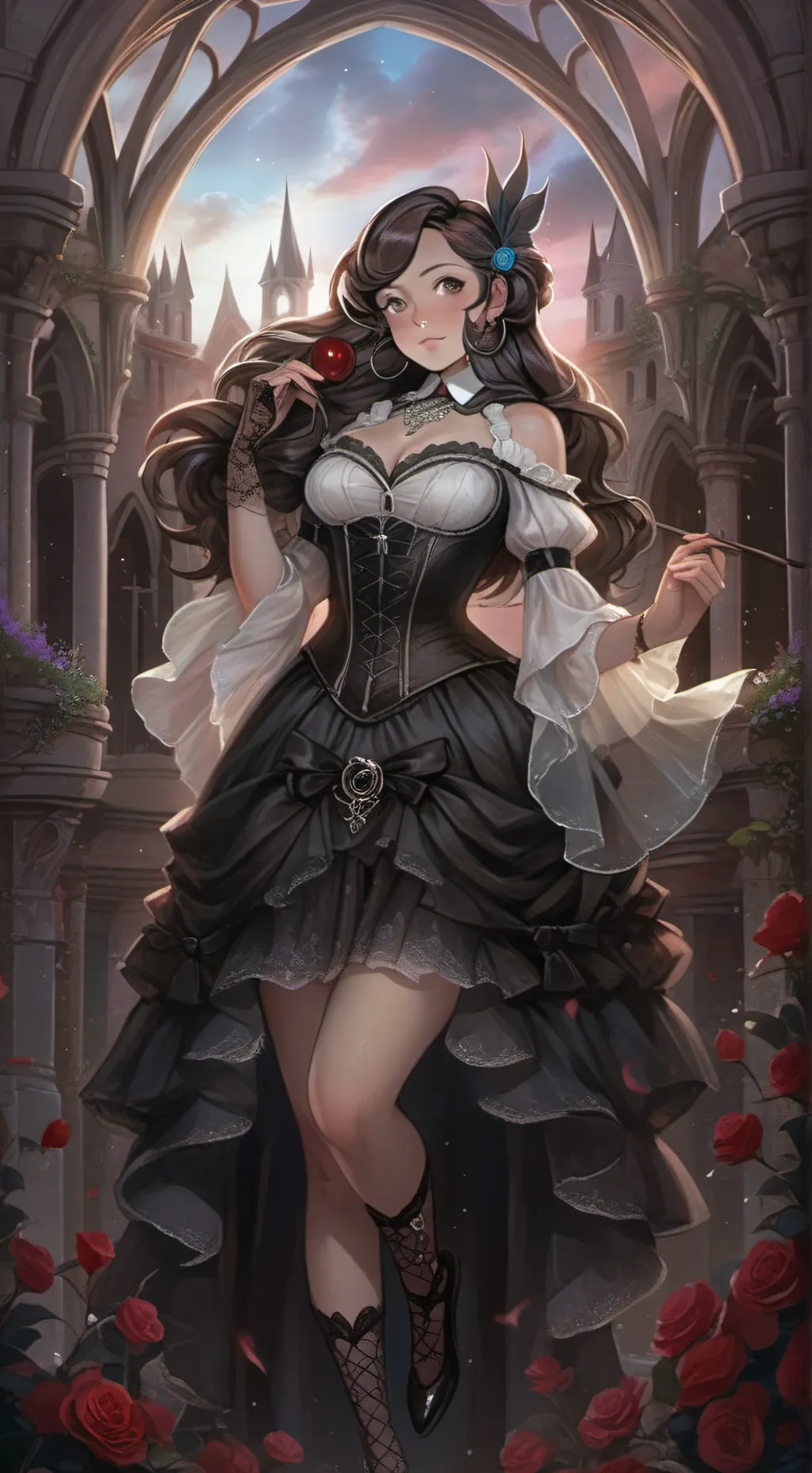 ai character: mariana background
