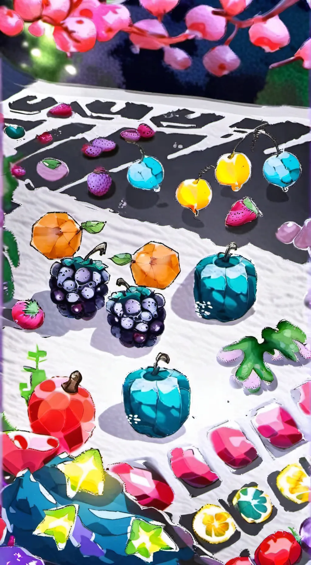 ai character: 🫐BLOX FRUITS🍇 background