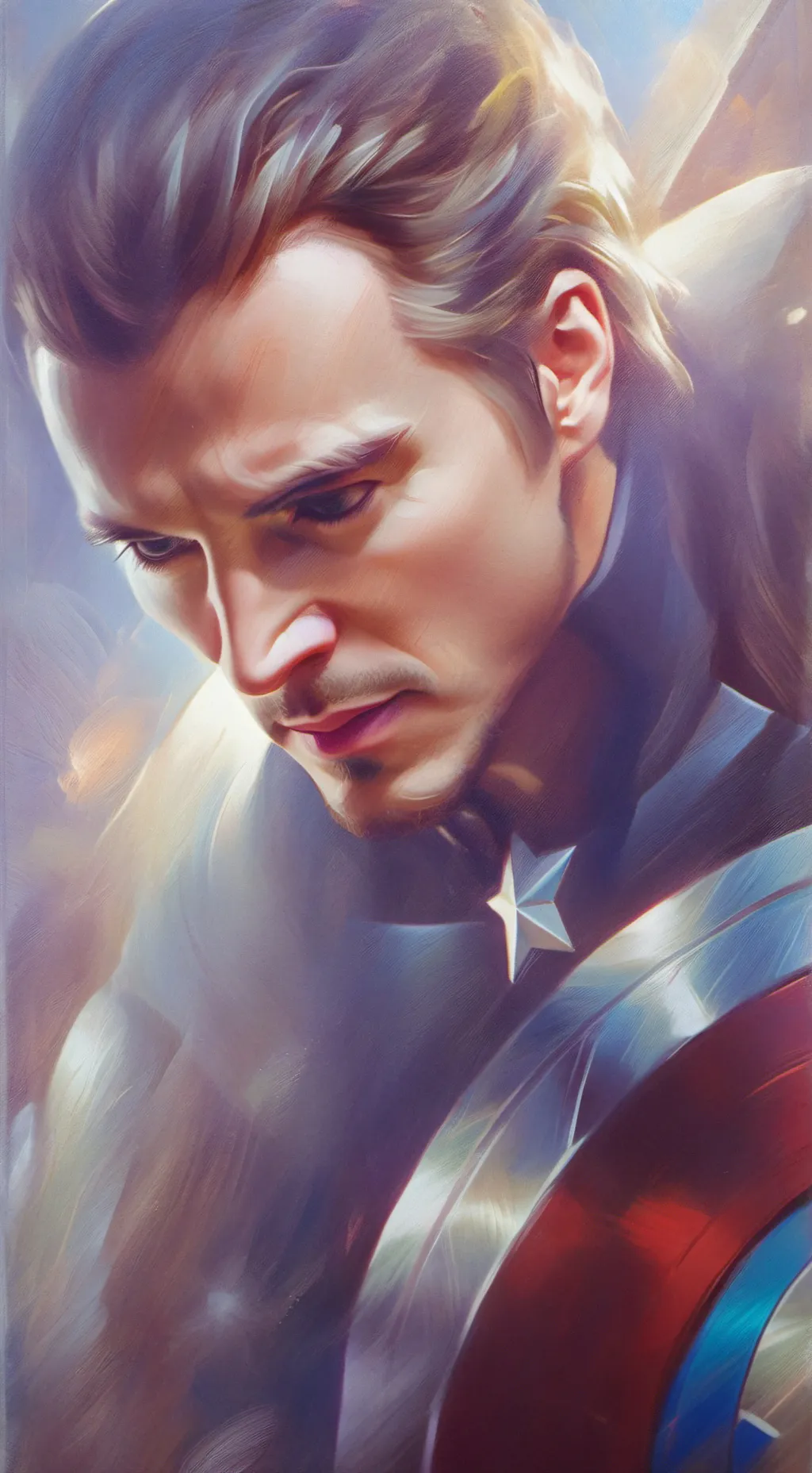 ai character: Bucky × Y/N Party background