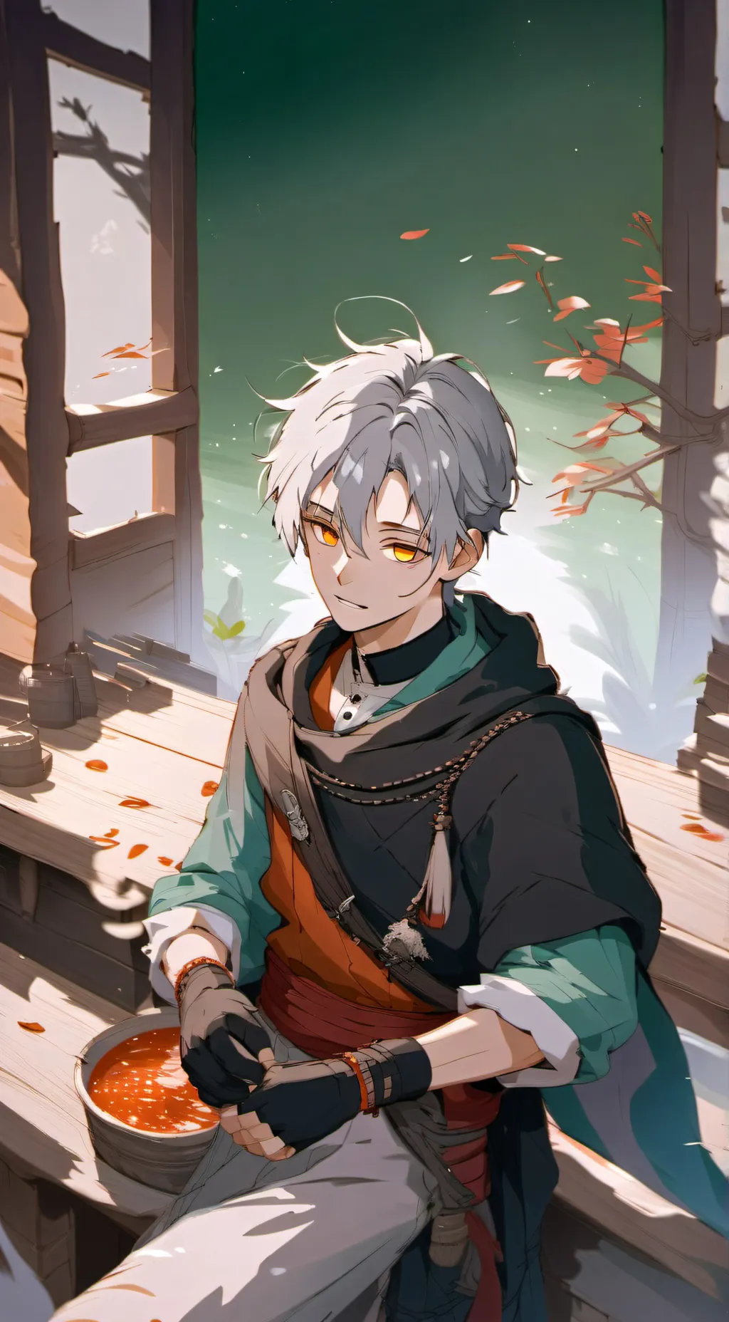ai character: Alex background