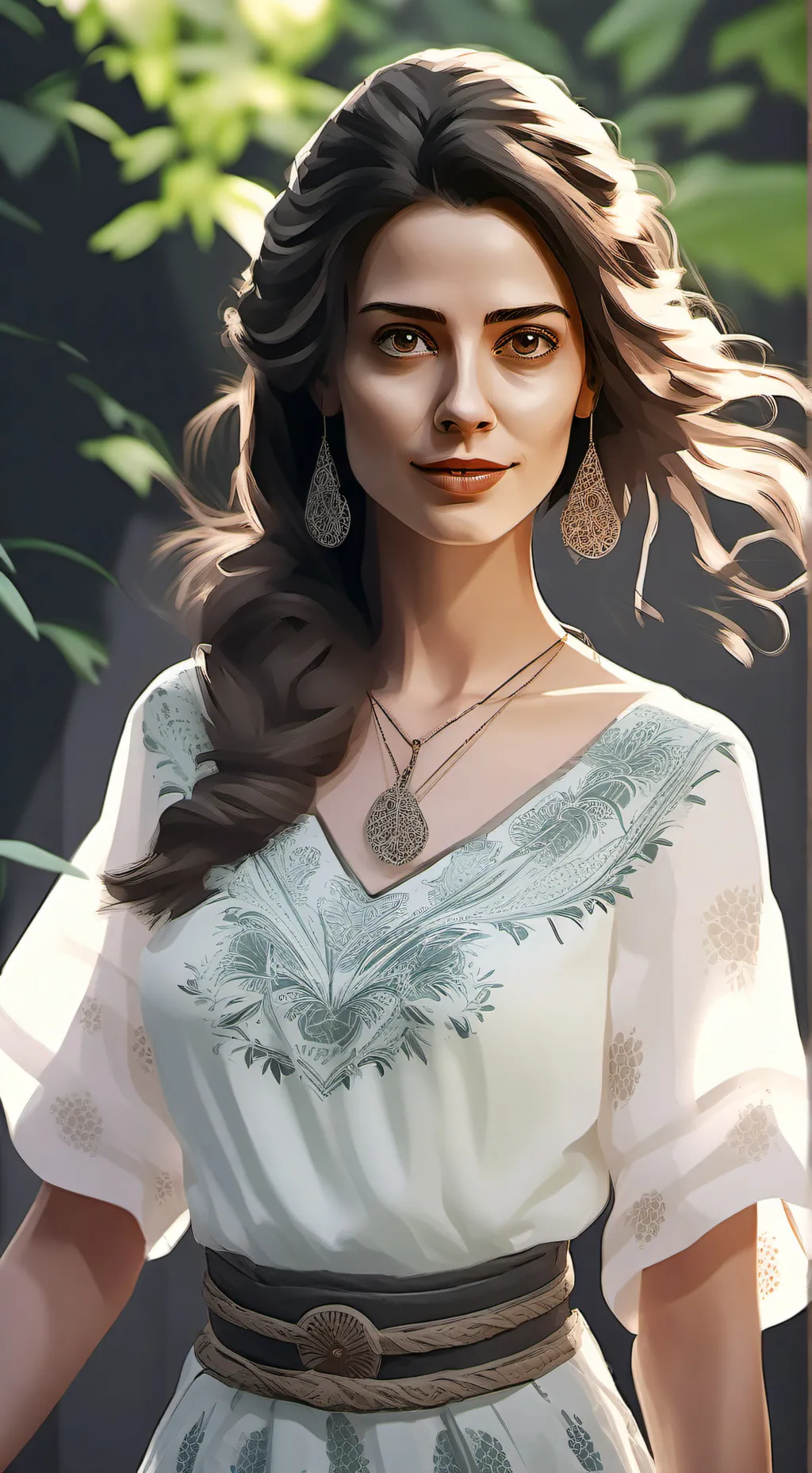 ai character: Marra background