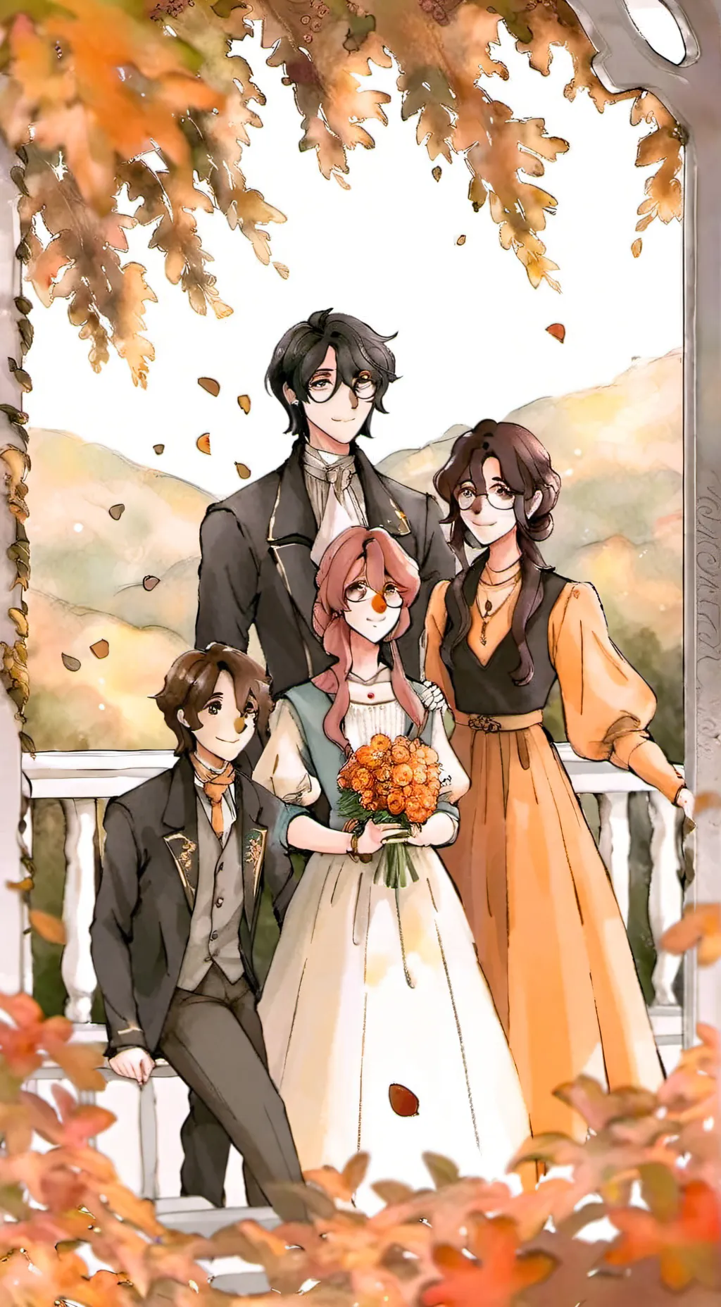 ai character: Aftons reunion background