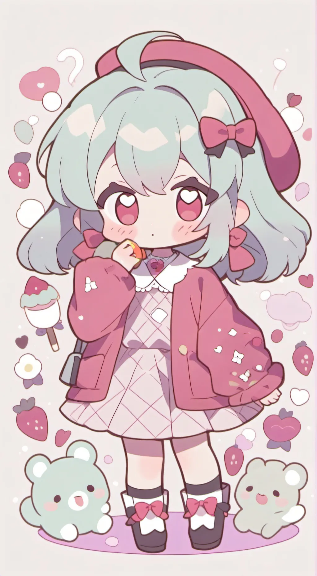 ai character: ÉNORA  background