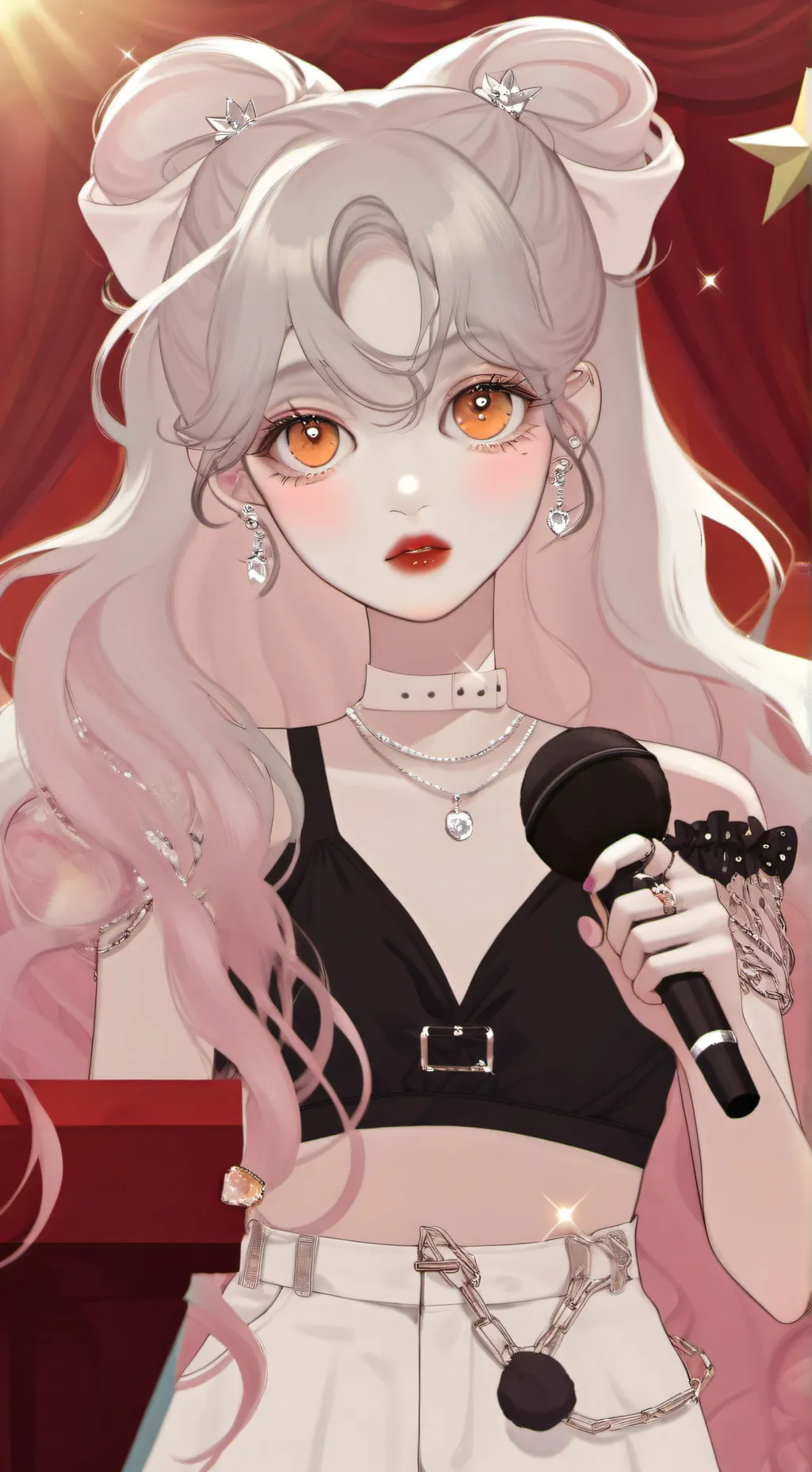 ai character: MHA (Singer 🎤) background