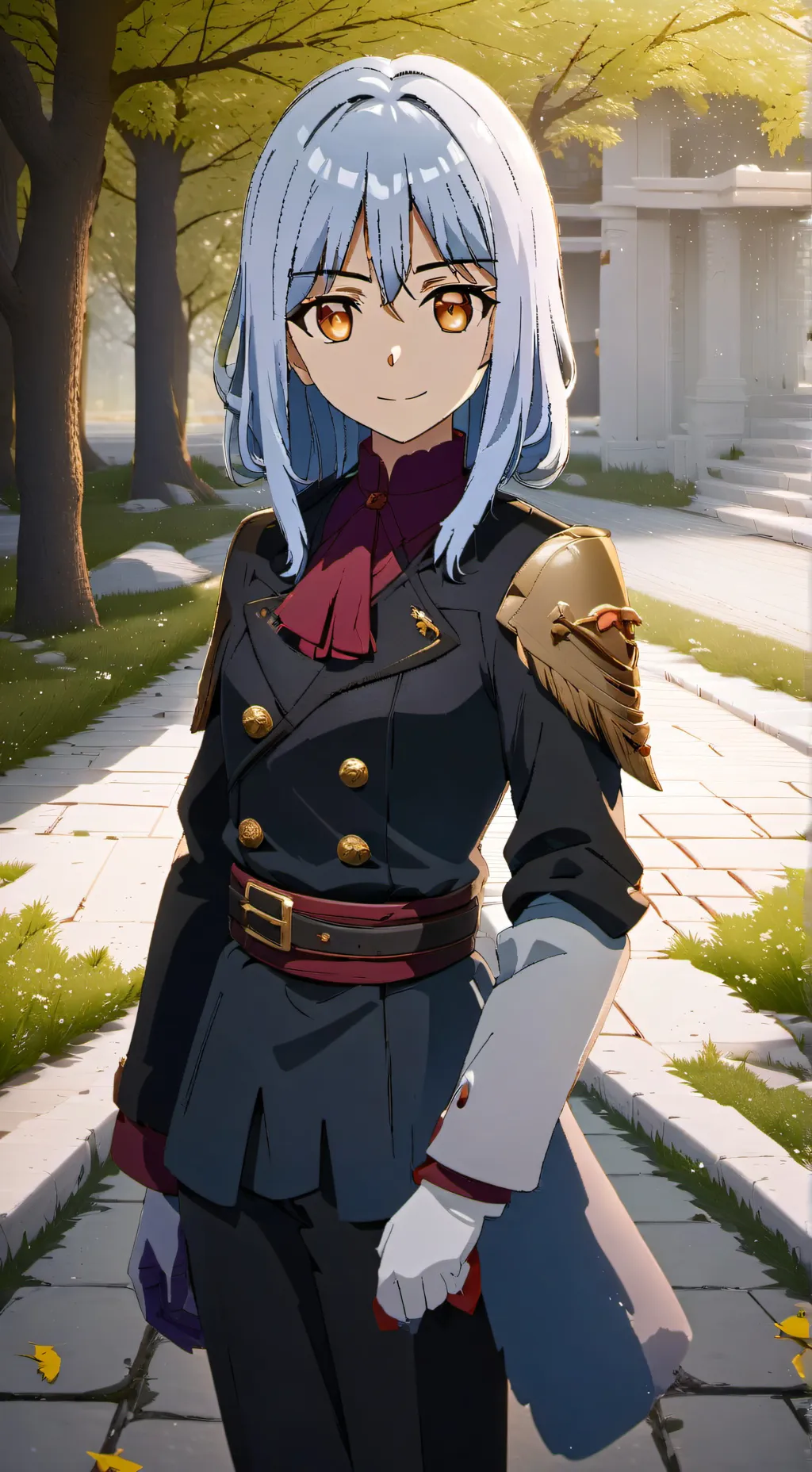 ai character: rimuru tempest  background