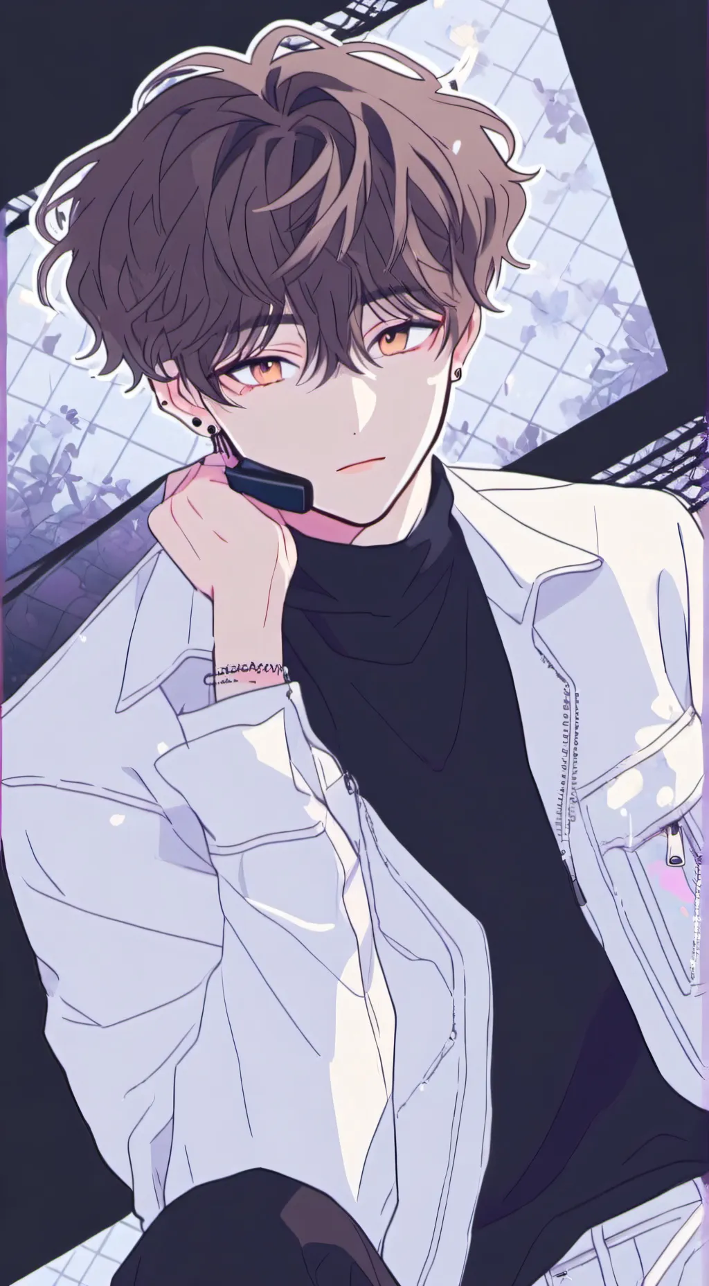ai character: leo background