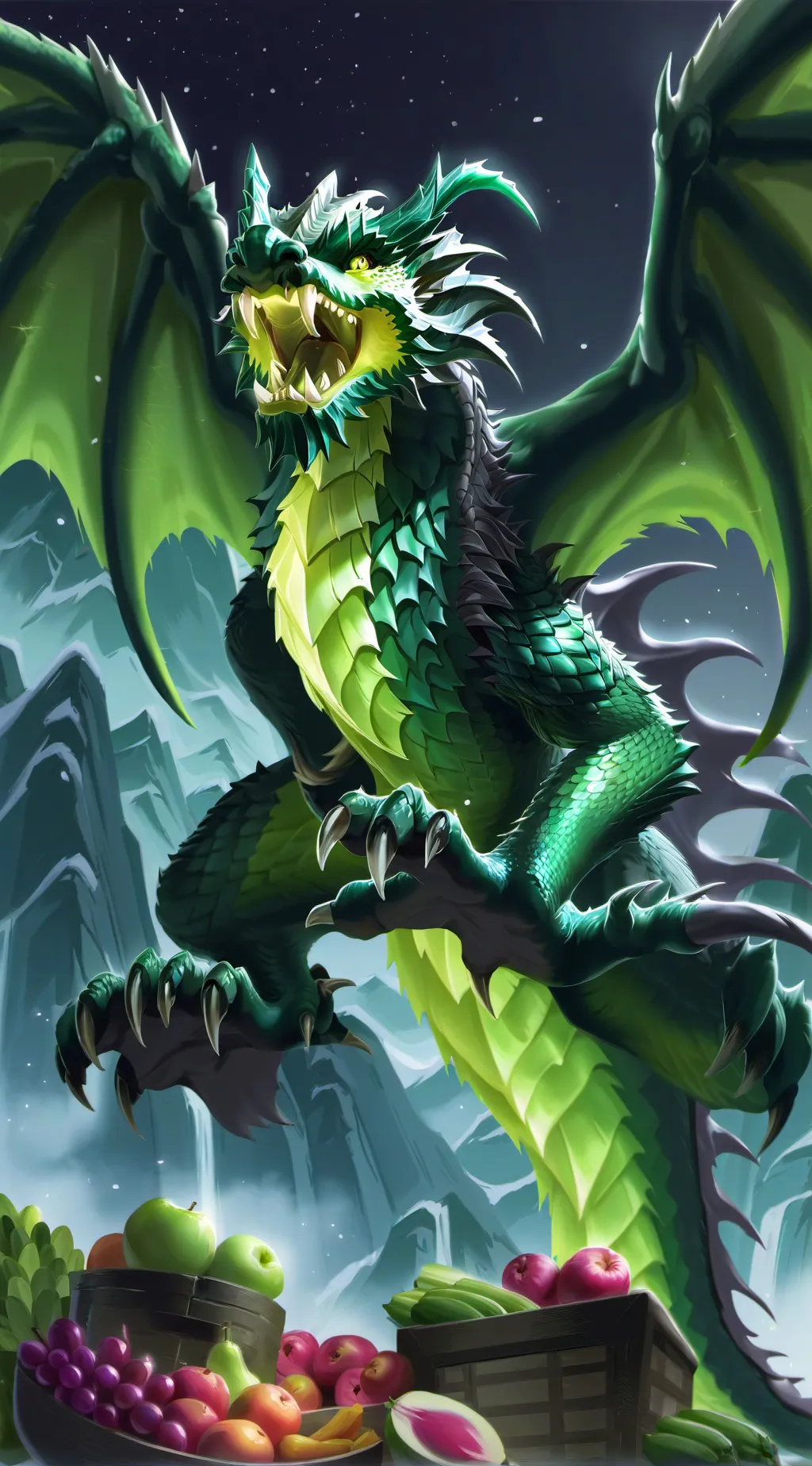 ai character: Dareon the Dragon background