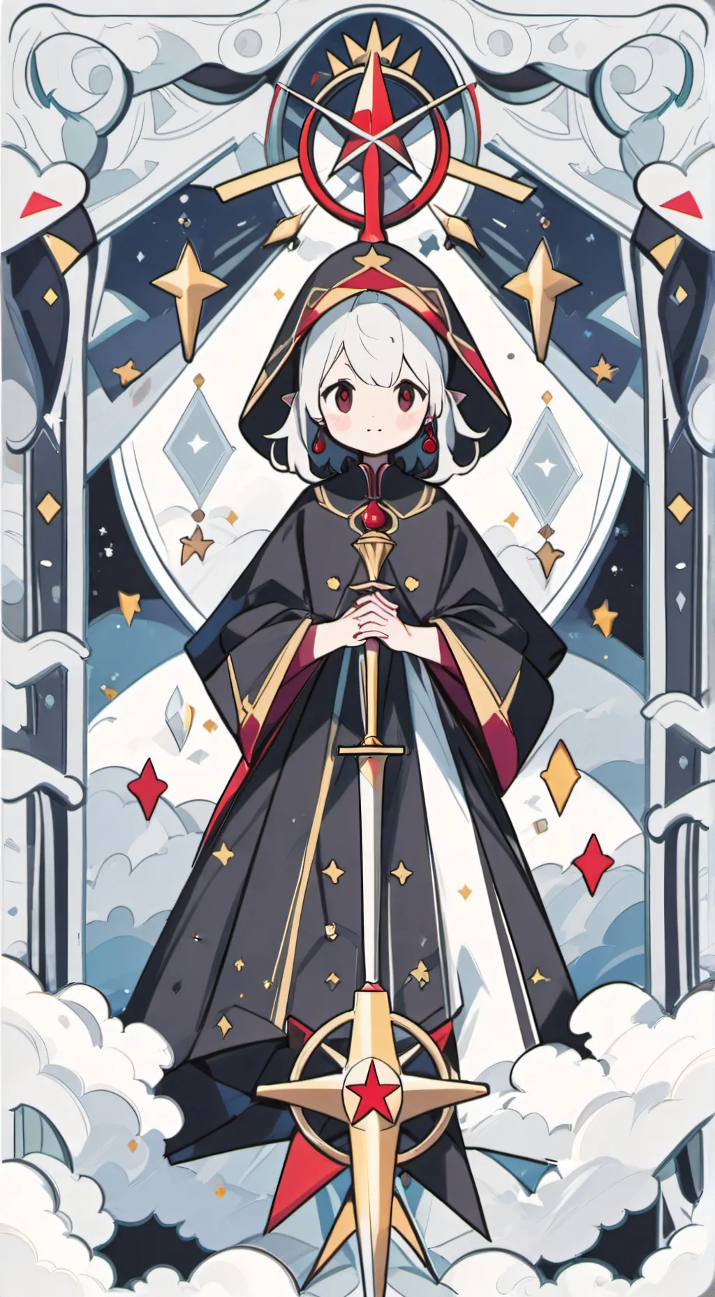 ai character: la trasformación  background