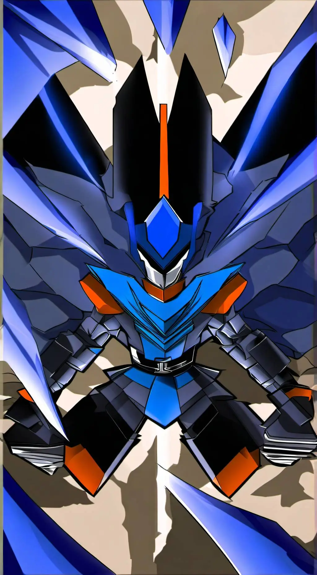 ai character:  Metal Sonic background