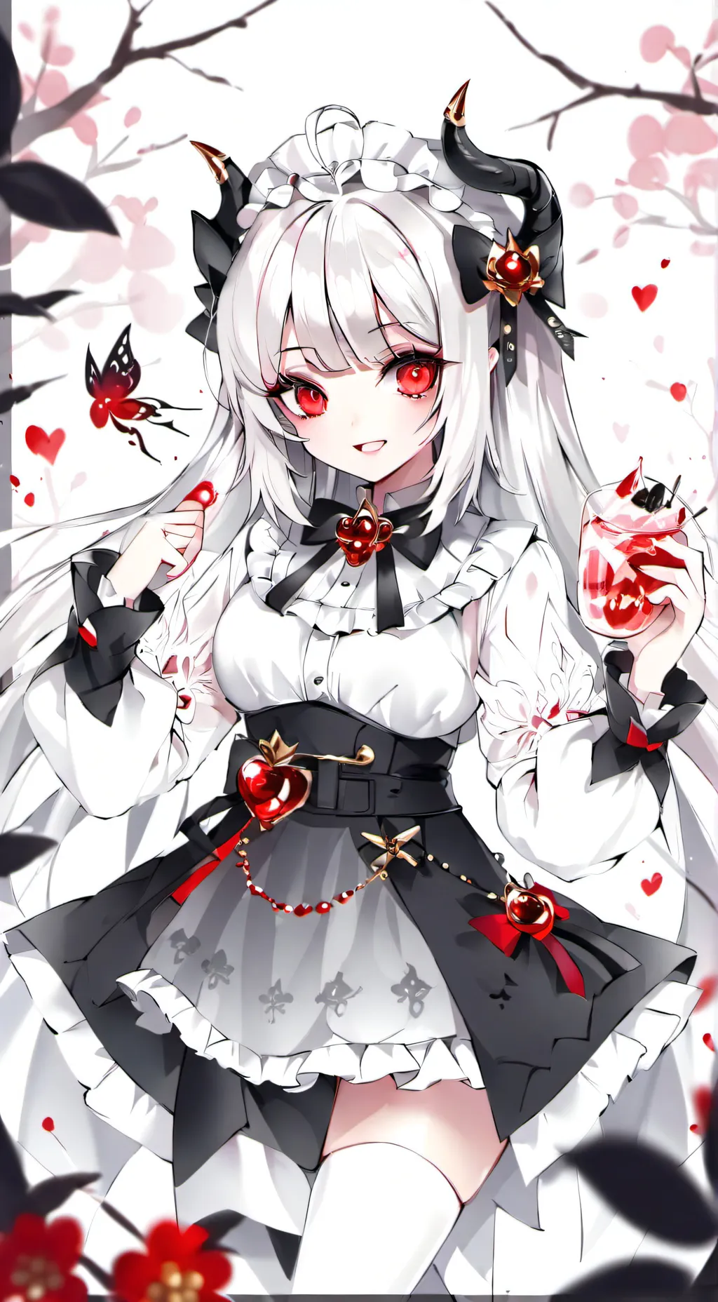 ai character: Demon Queen background