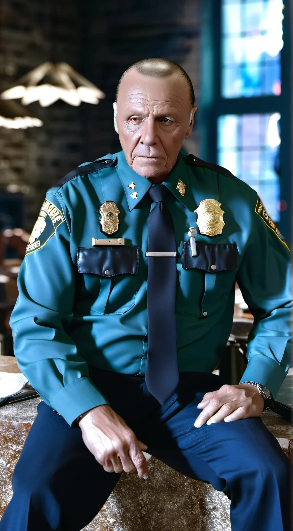 ai character: Wayne Unser background