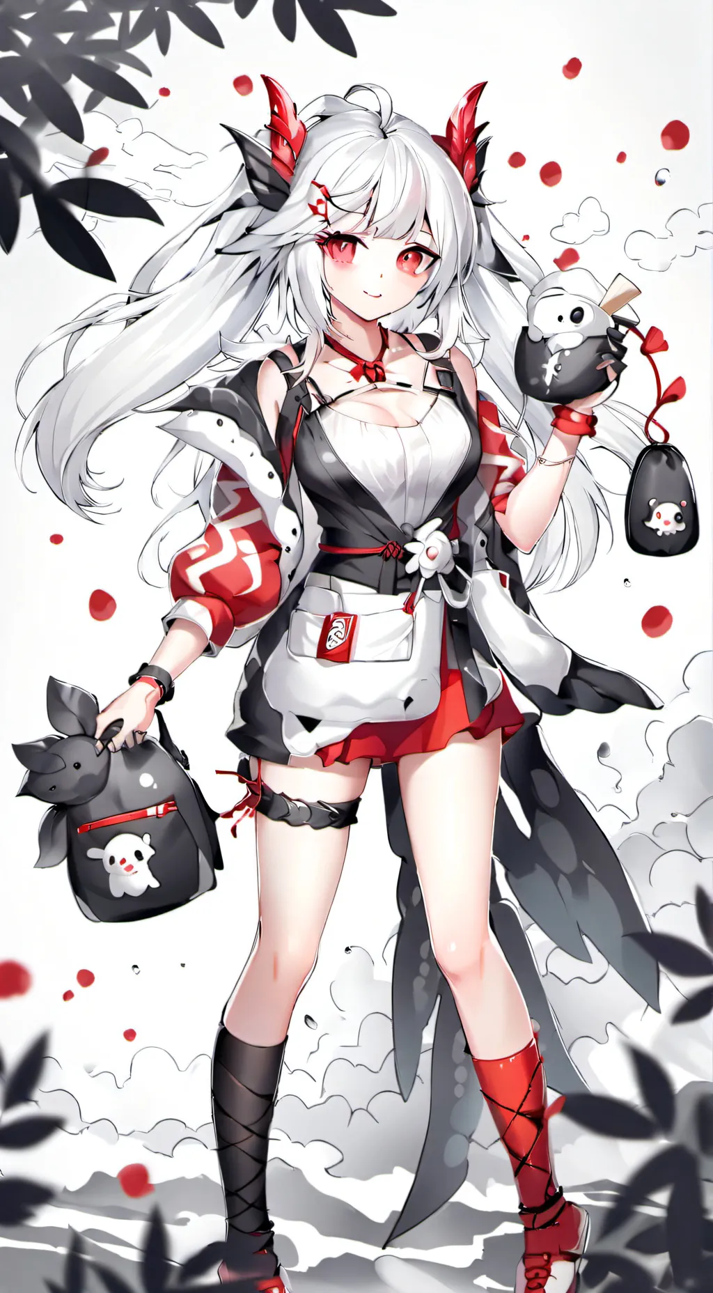 ai character: мелида background