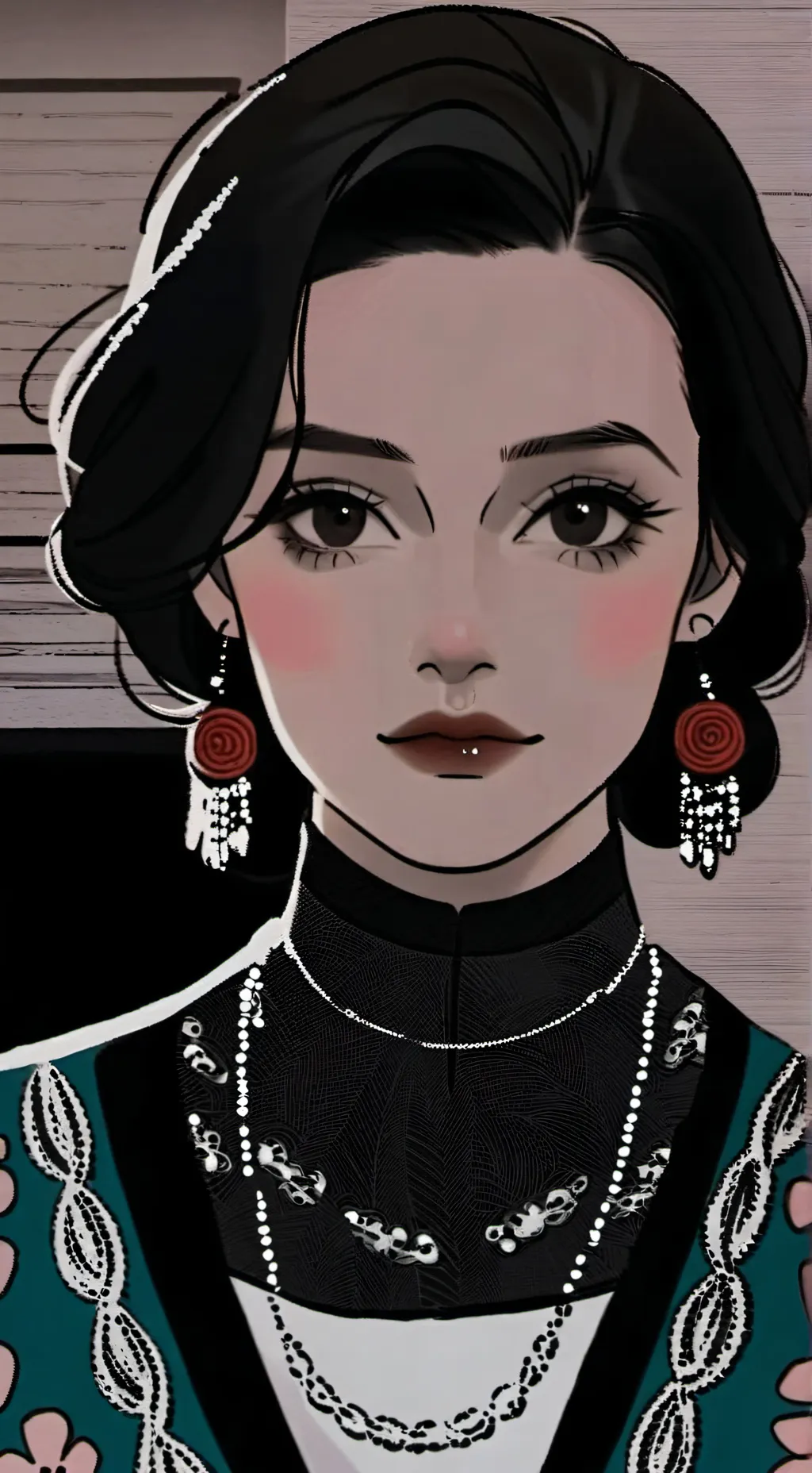 ai character: DANDYS WORLD background