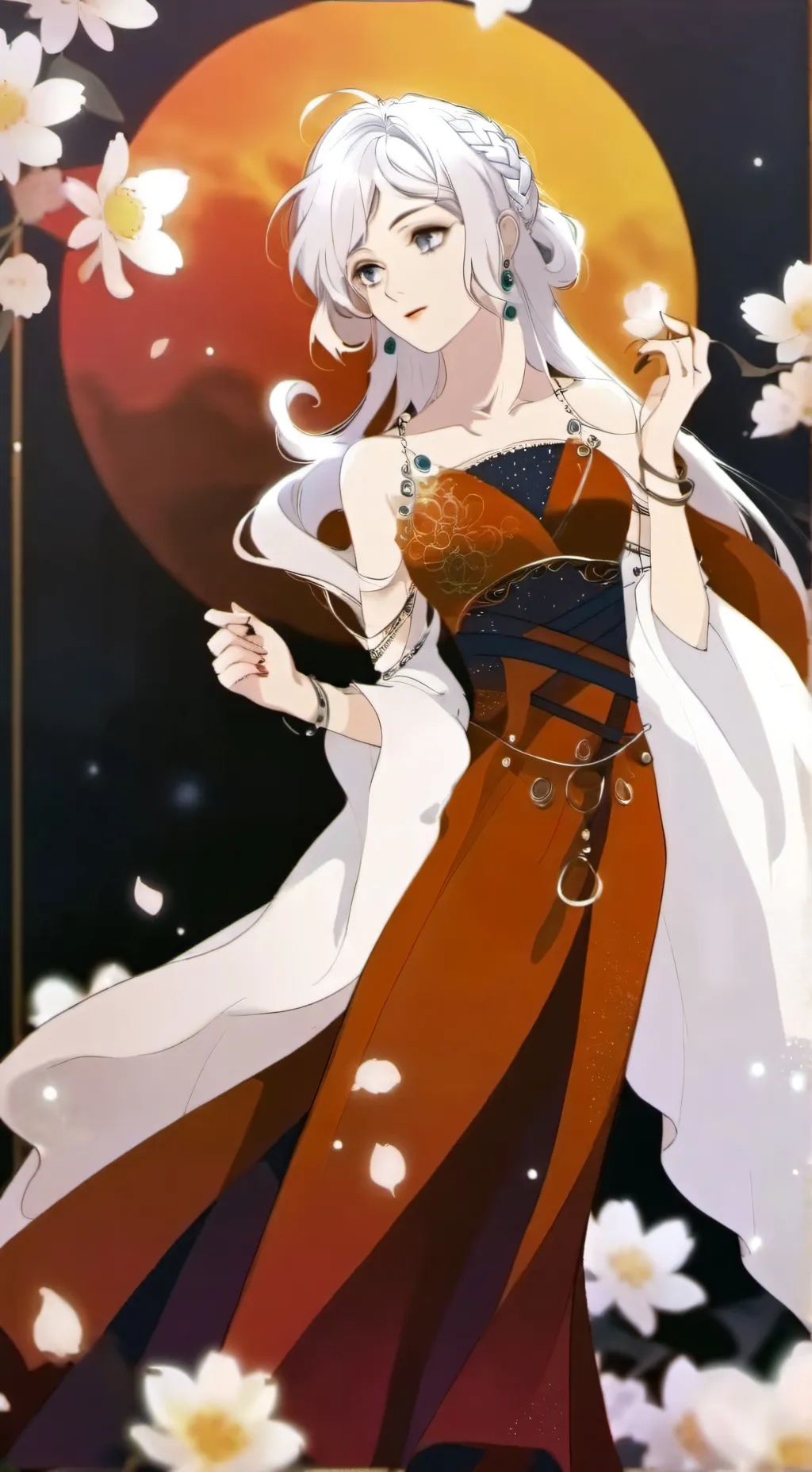 ai character: Эммили✰ background