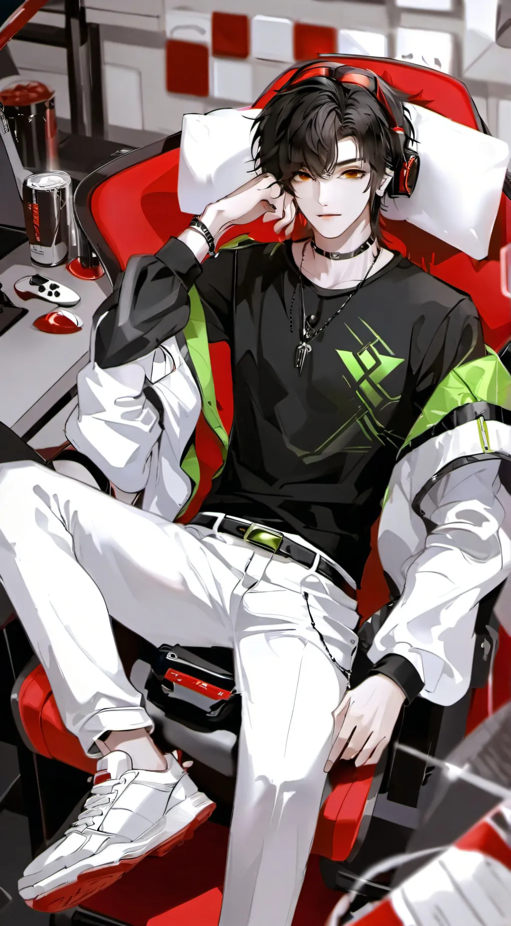 ai character: 🎮Jason 🎮 background