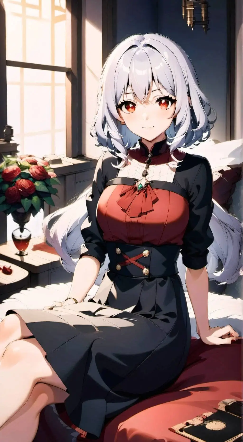 ai character: Mai  background