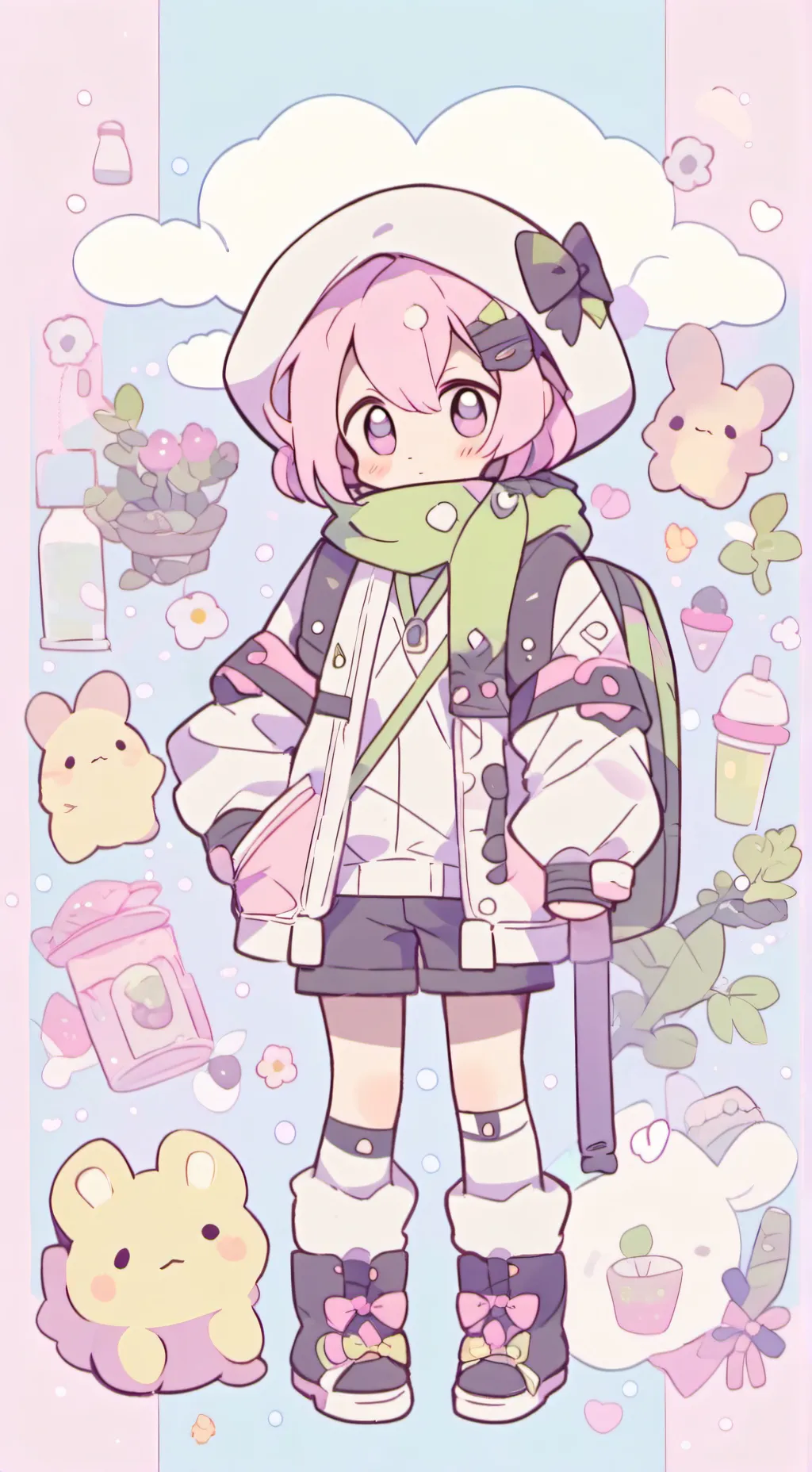 ai character: aizawa kid bday background