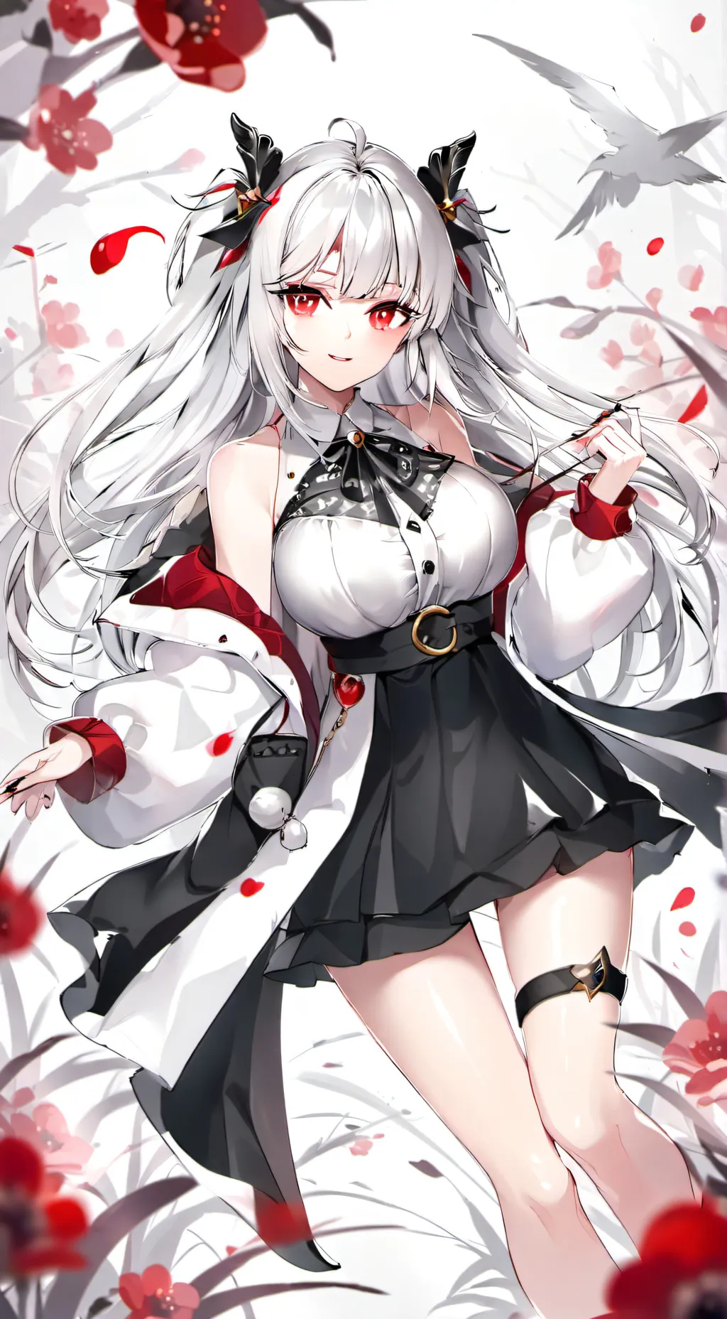 ai character: Ally  background