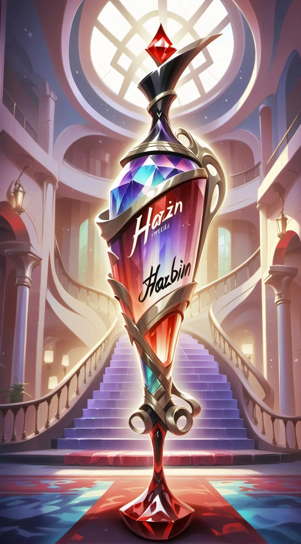 ai character: Hazbin Hotel background