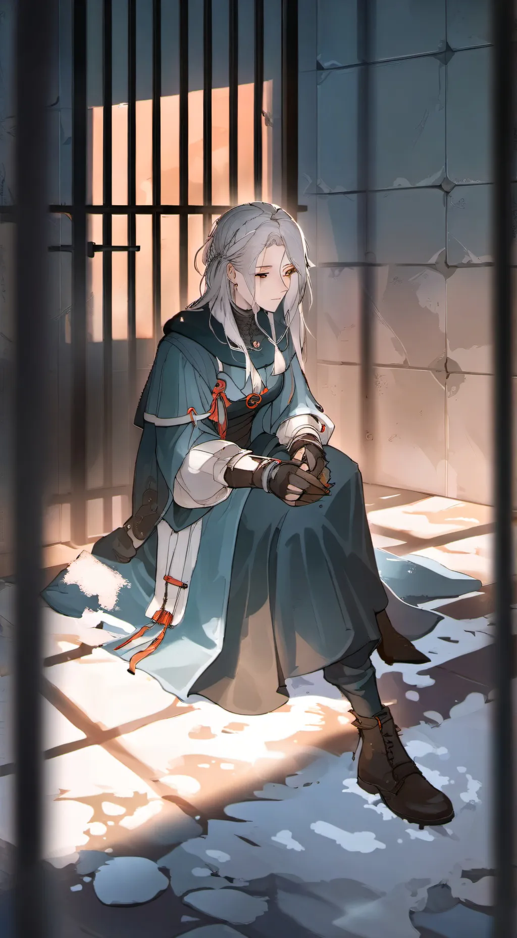 ai character: Luna background