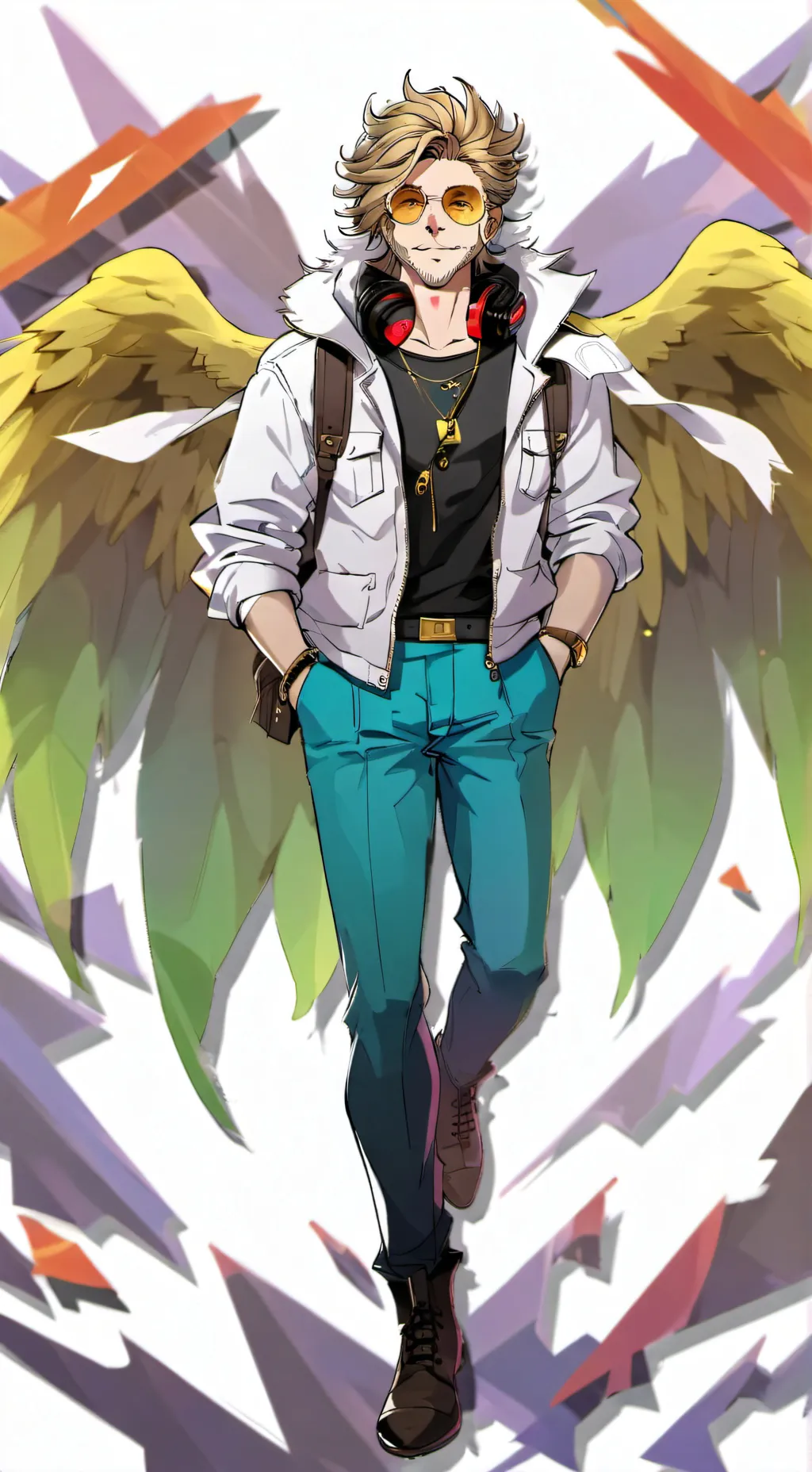 ai character: Hawks background