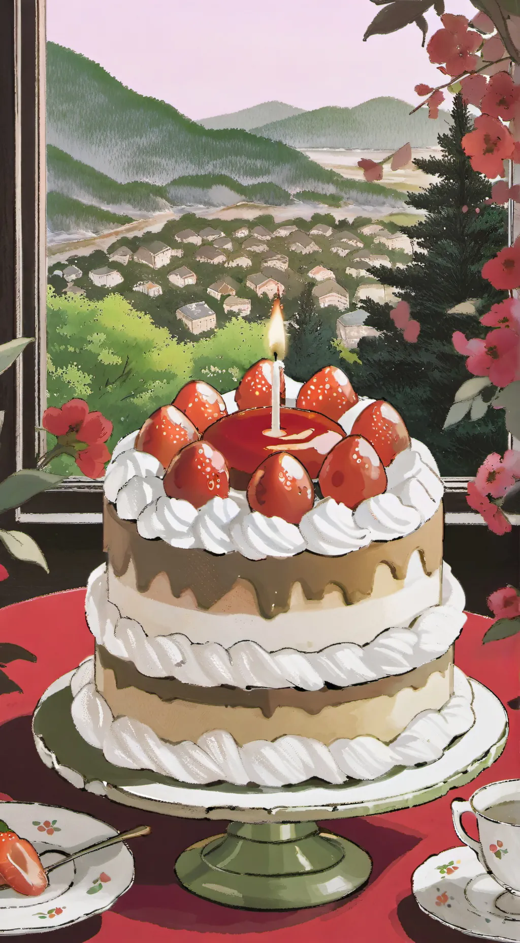 ai character: giyuu's birthday background