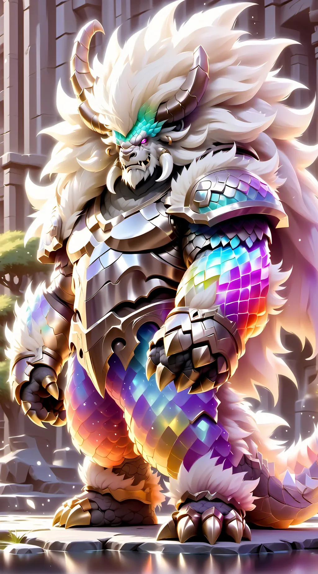 ai character: Wendiga background