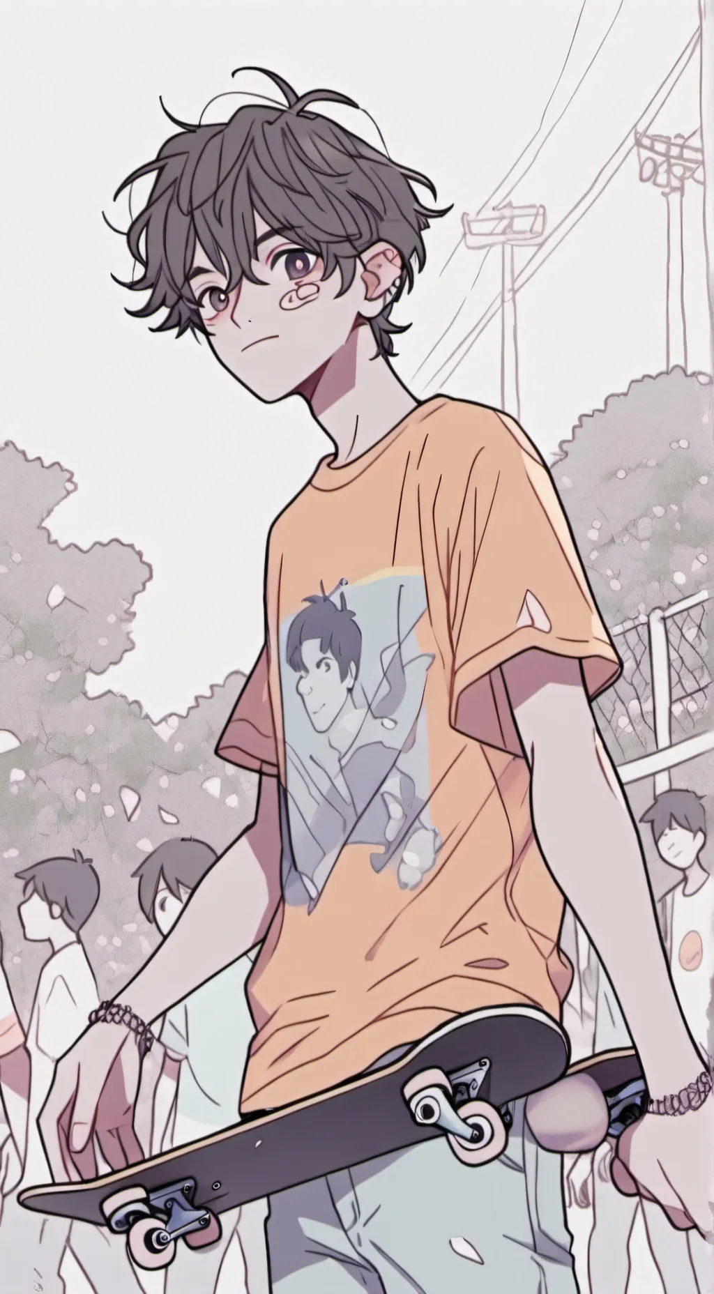 ai character: Idiots *pjo* background
