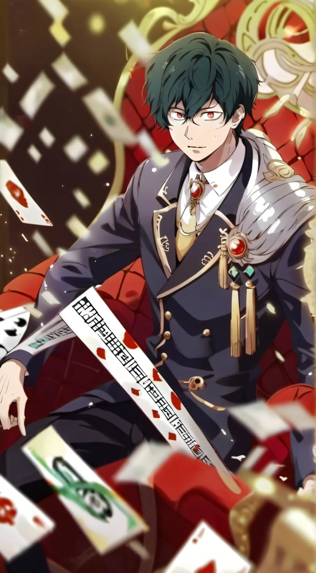 ai character: MHA student battle background