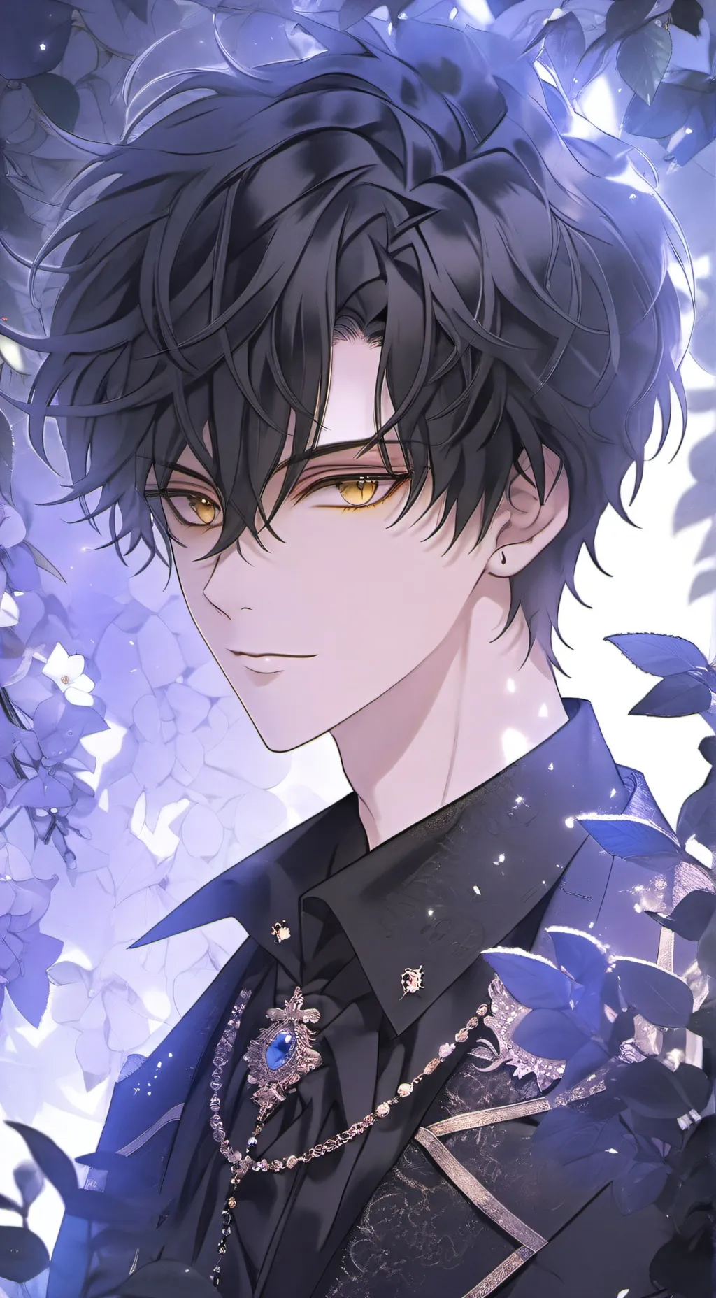 ai character: Vanitas KH  background