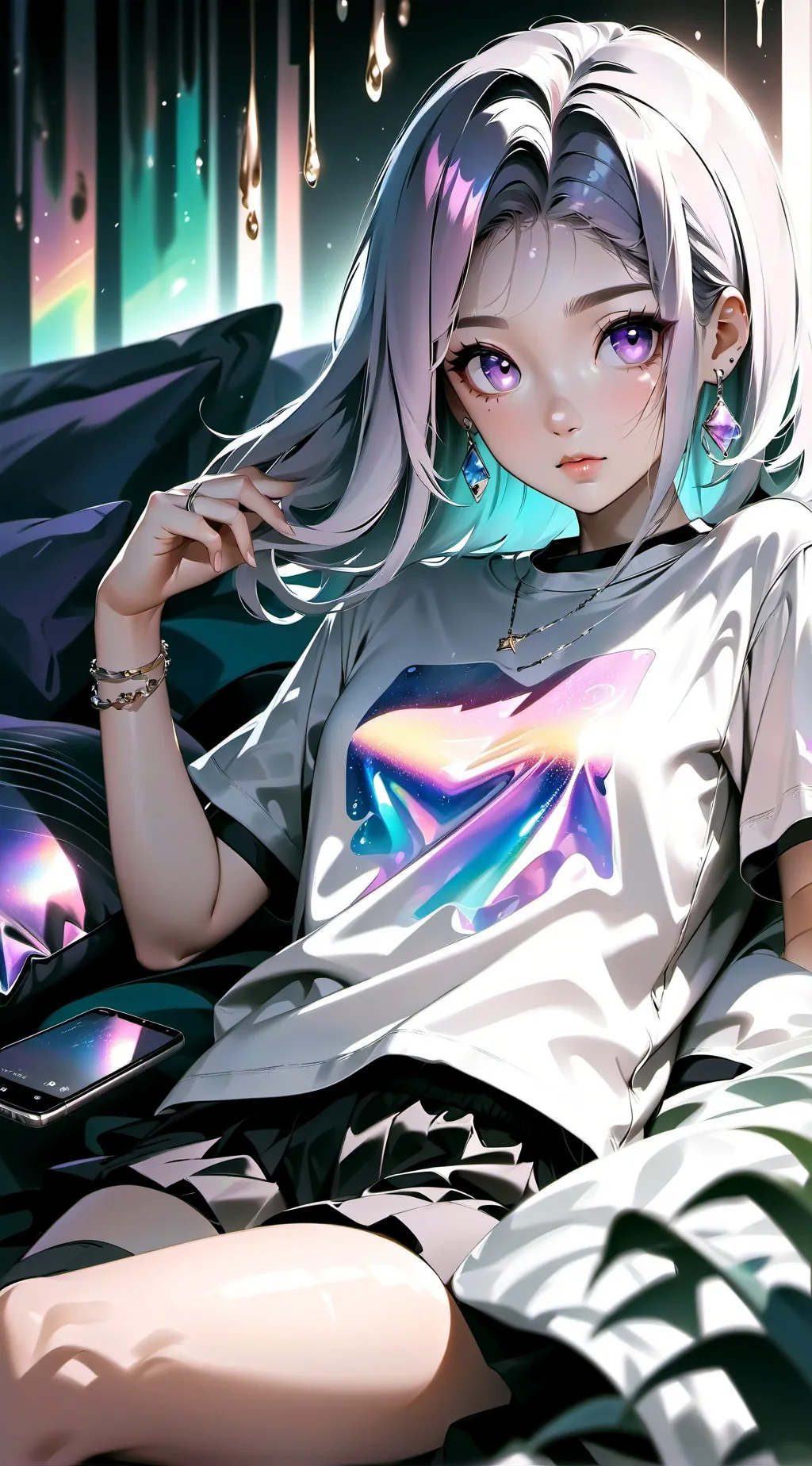 ai character: Queen background