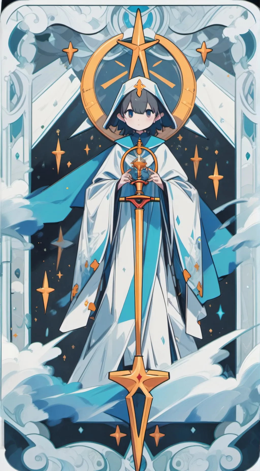 ai character: MD as cats background