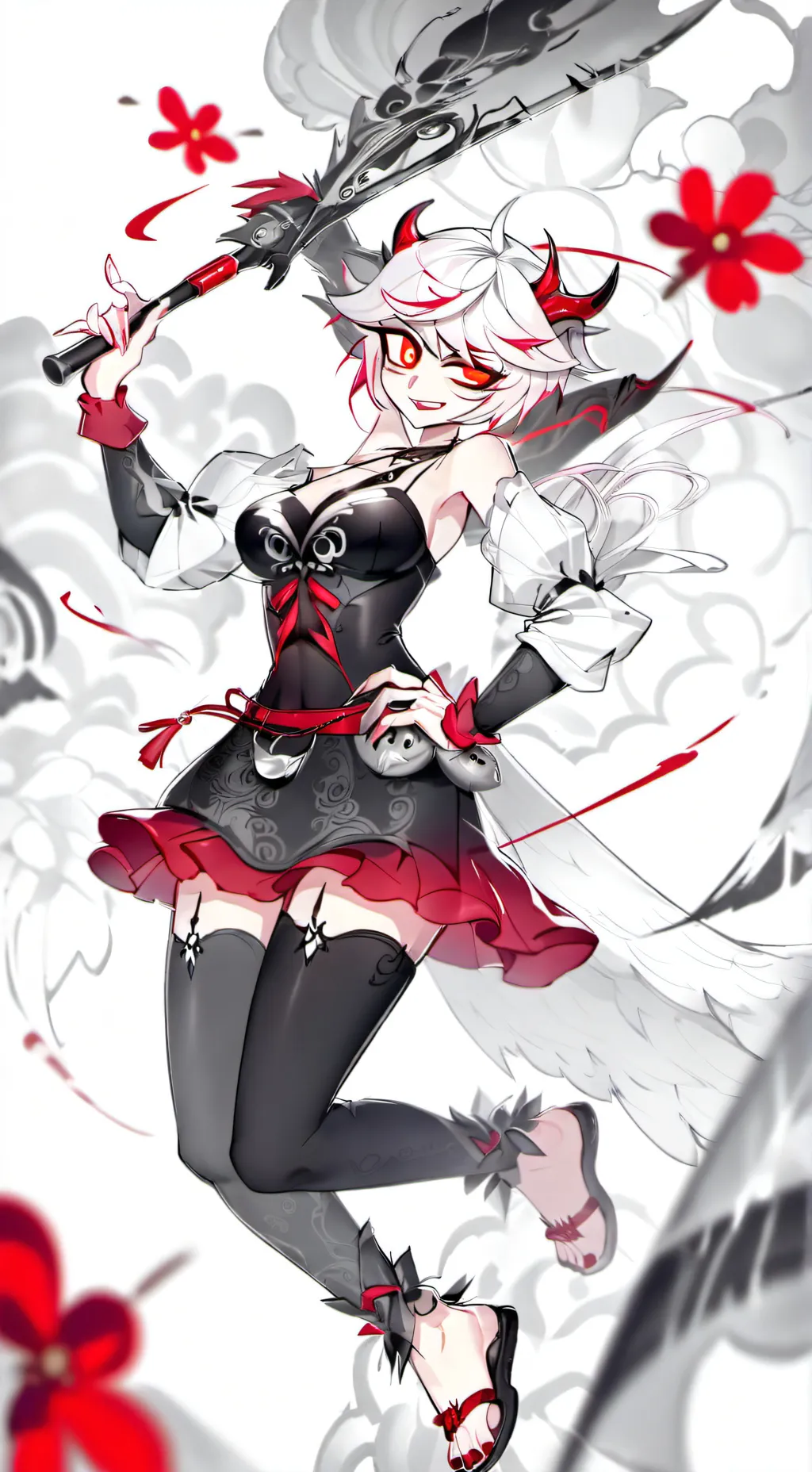 ai character: angels gf background