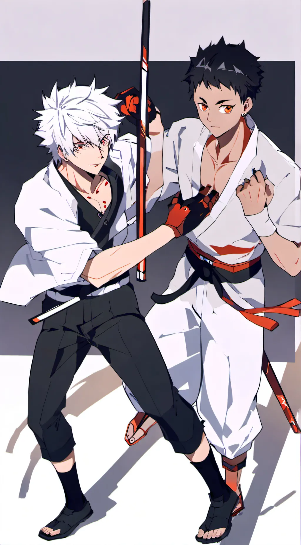ai character: jjk fight background