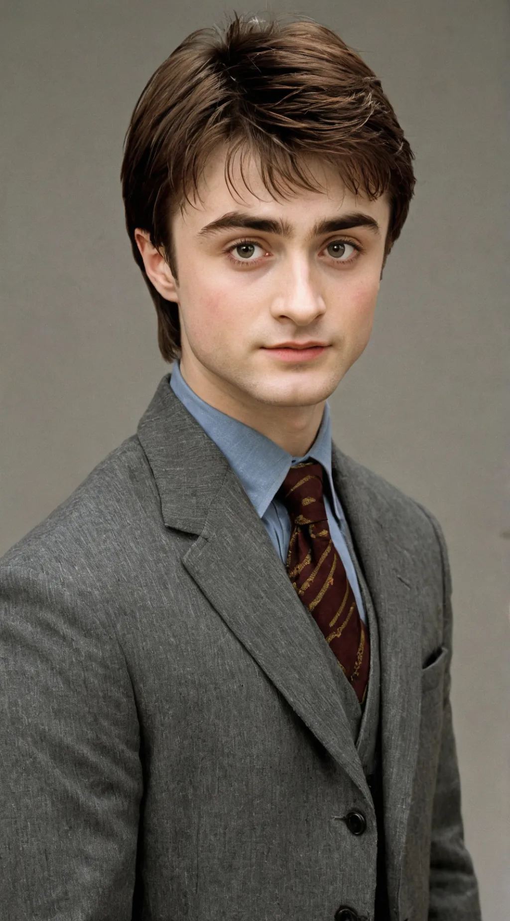ai character: Daniel radcliffe  background