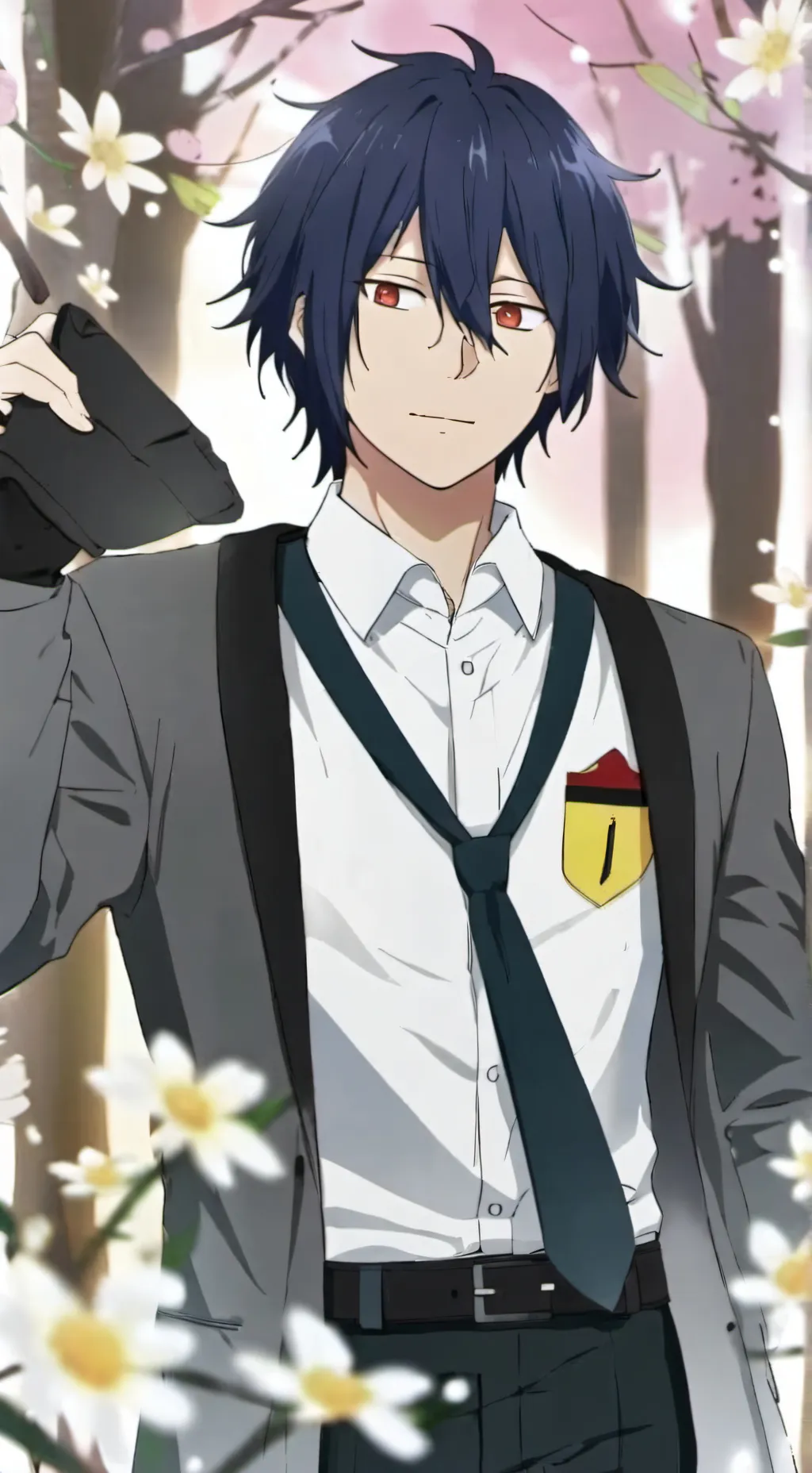 ai character: Tamaki amajiki UA background