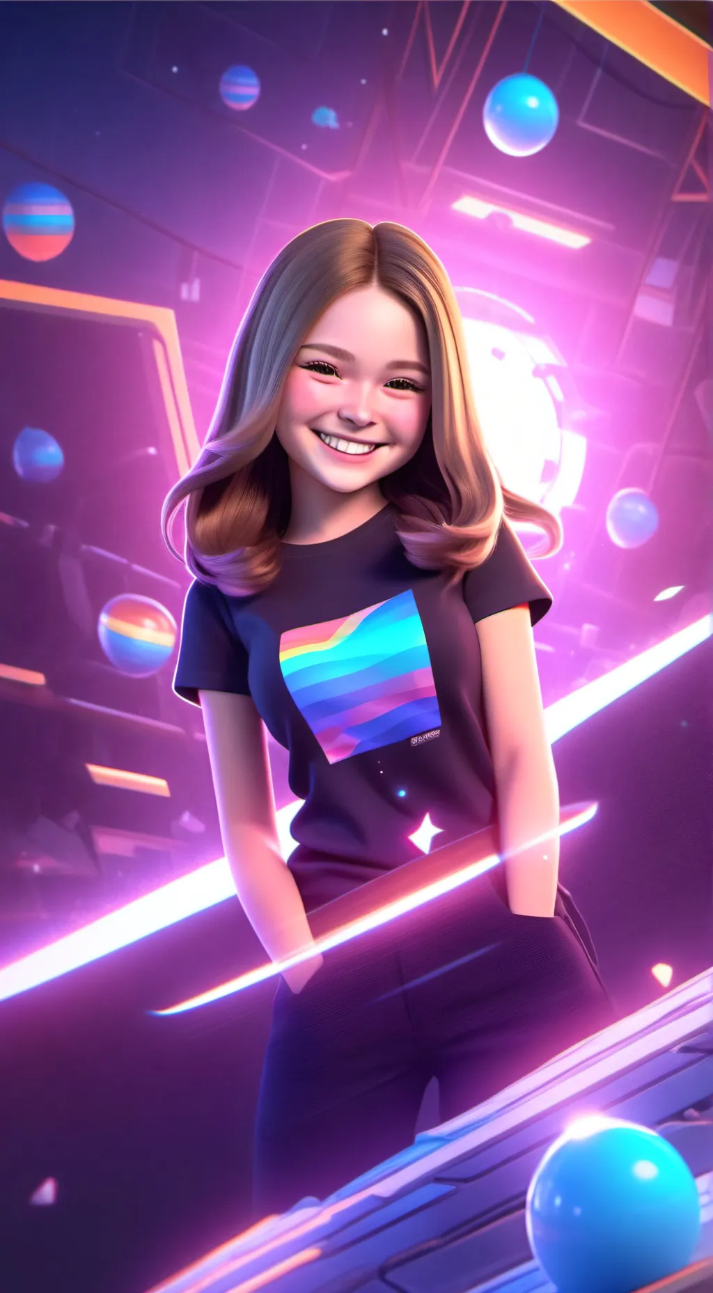ai character: Nova background