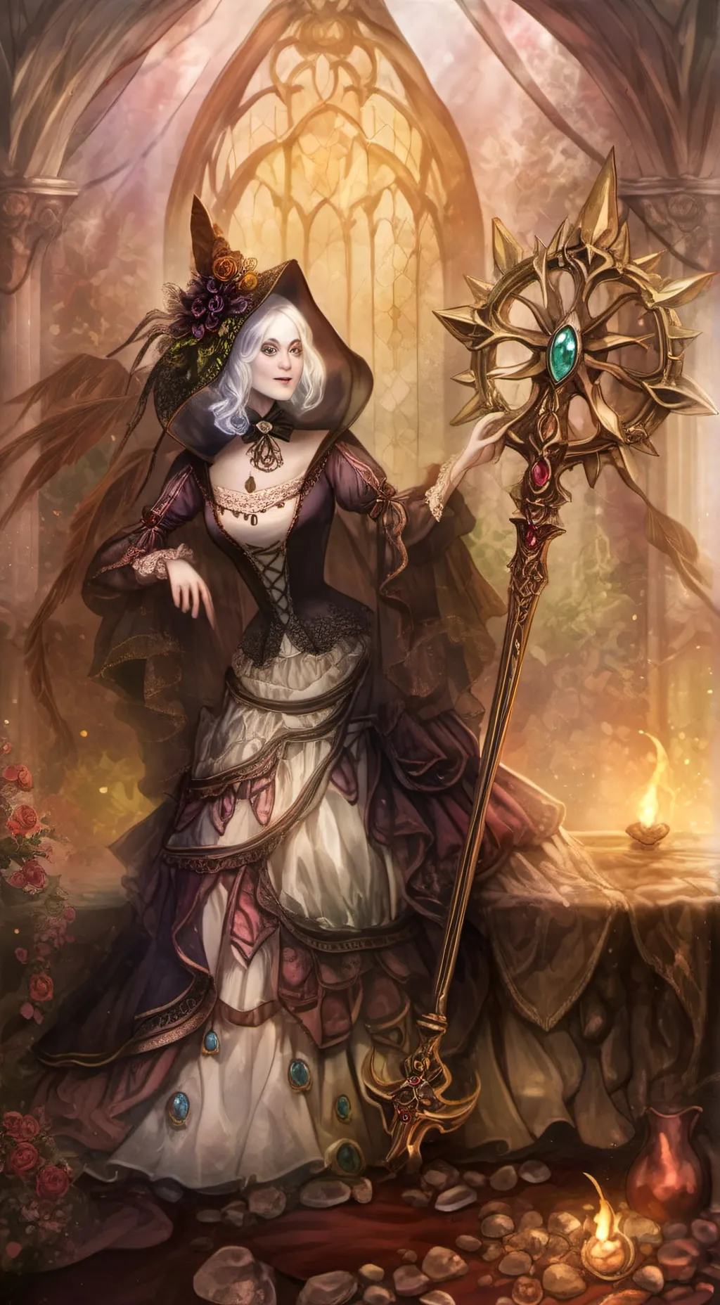 ai character: yes background