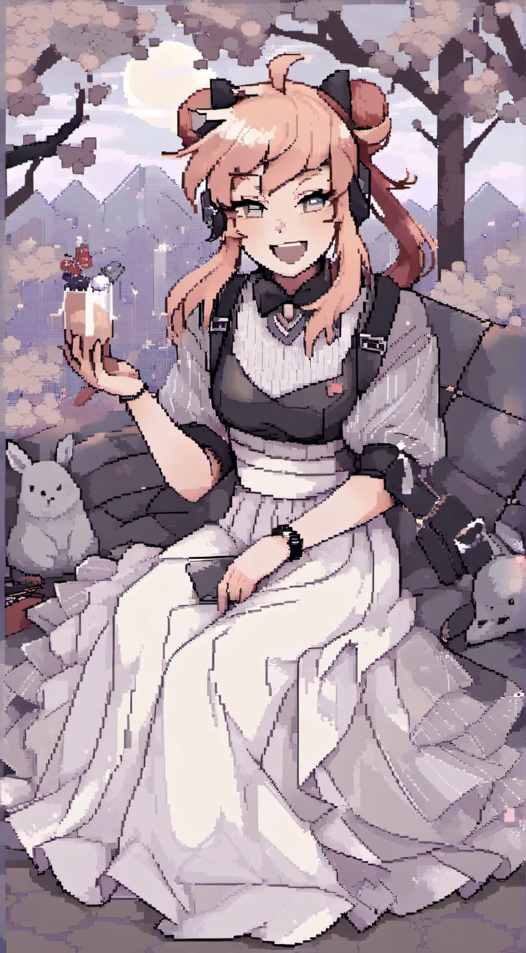 ai character: Charlotte  background