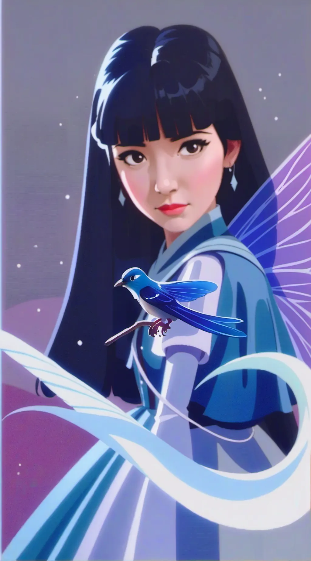 ai character: cloe background