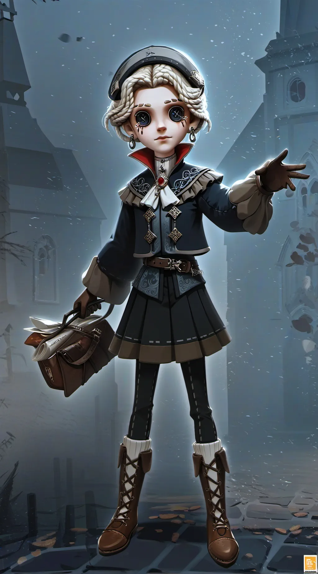 ai character: Kitten army 6 background