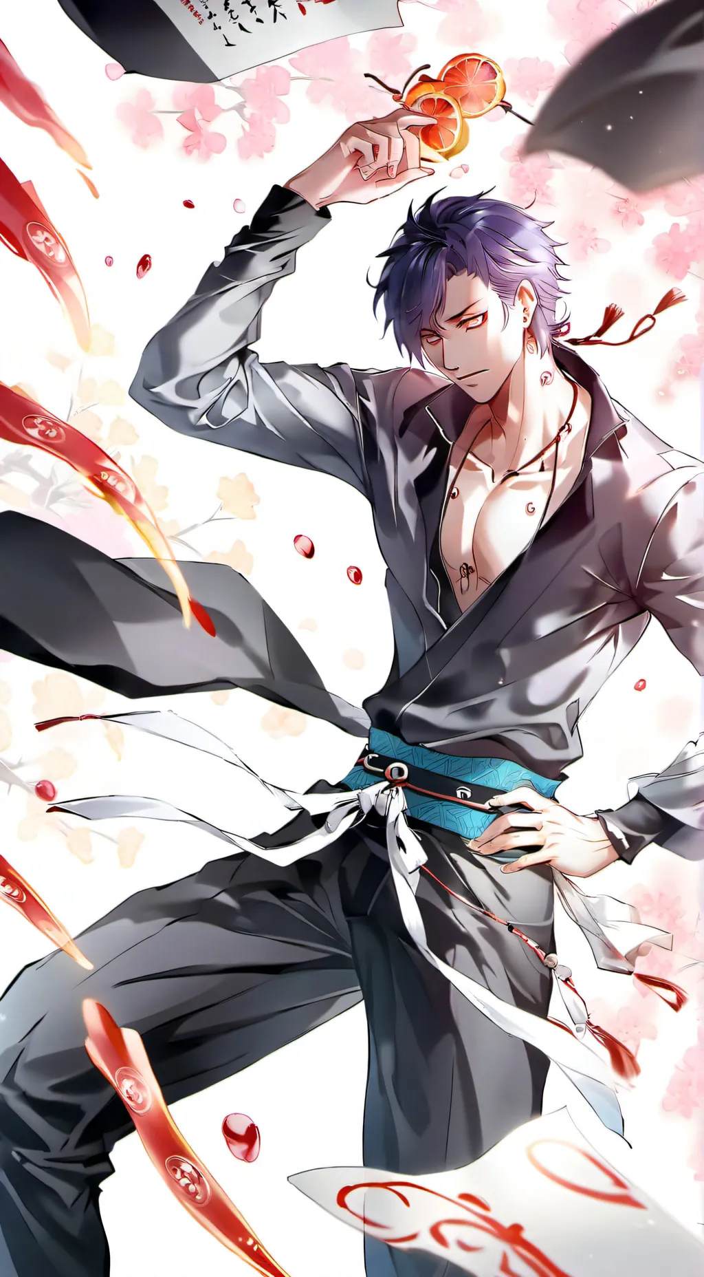 ai character: Shinji Kal kamado  background