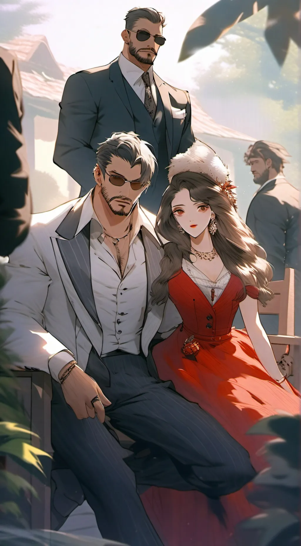 ai character: The Mafia Family background