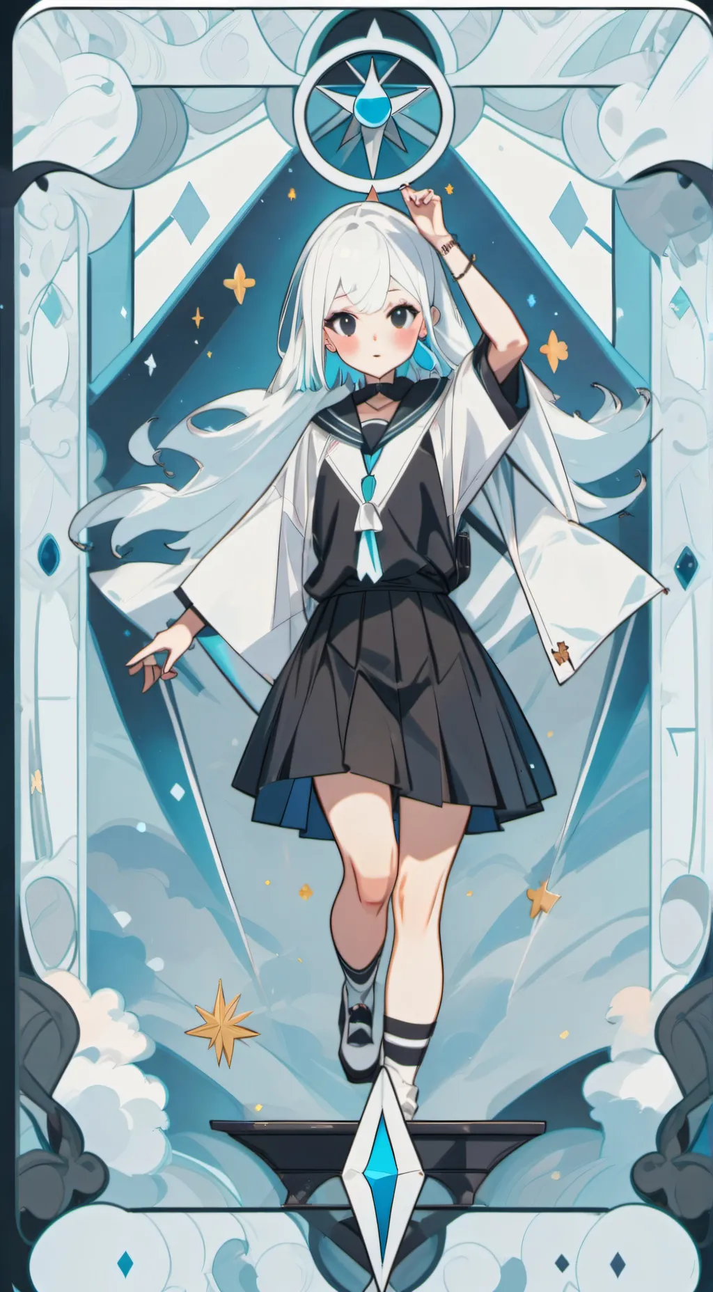 ai character: Nikkeh/Vox's gf background