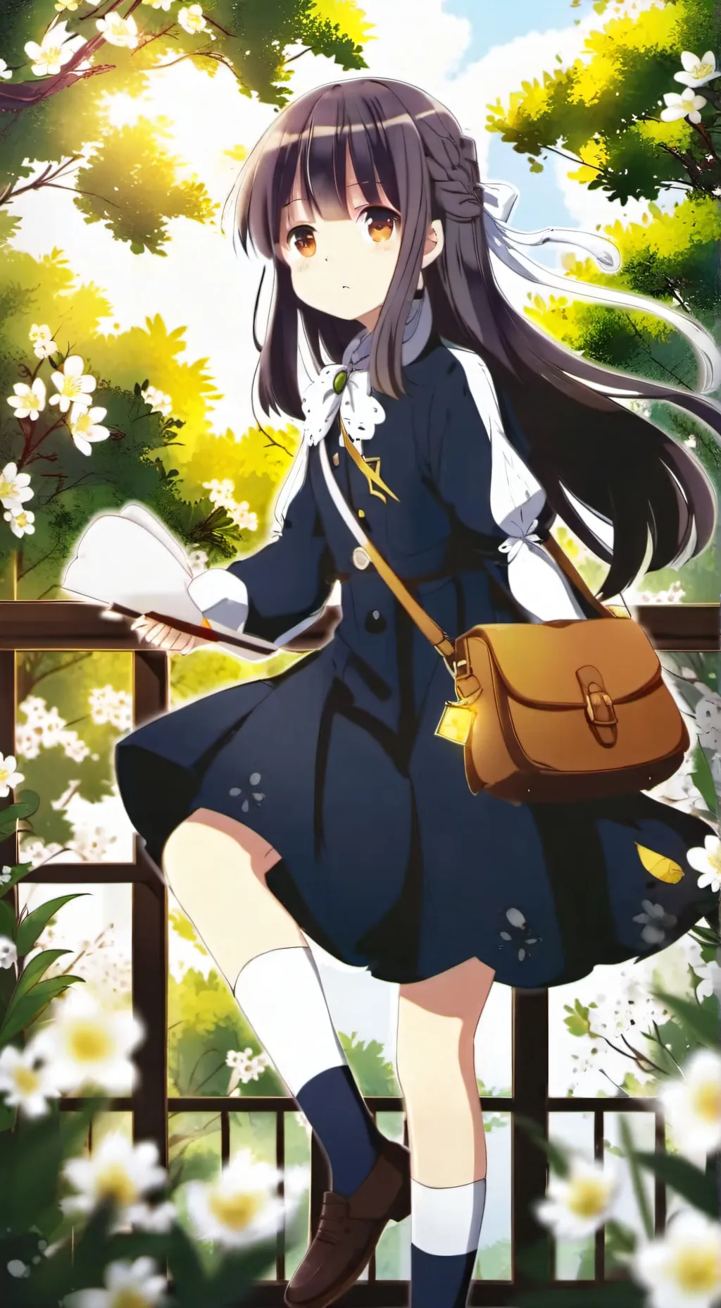 ai character: Candy background