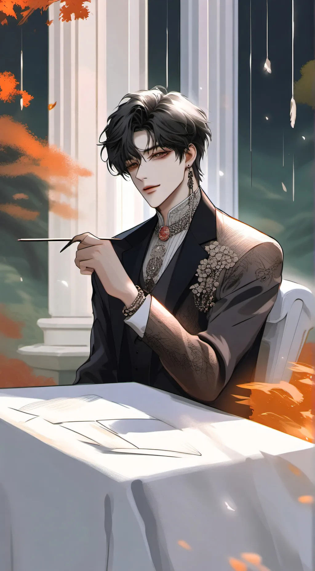 ai character: Oliver (boombaya) background